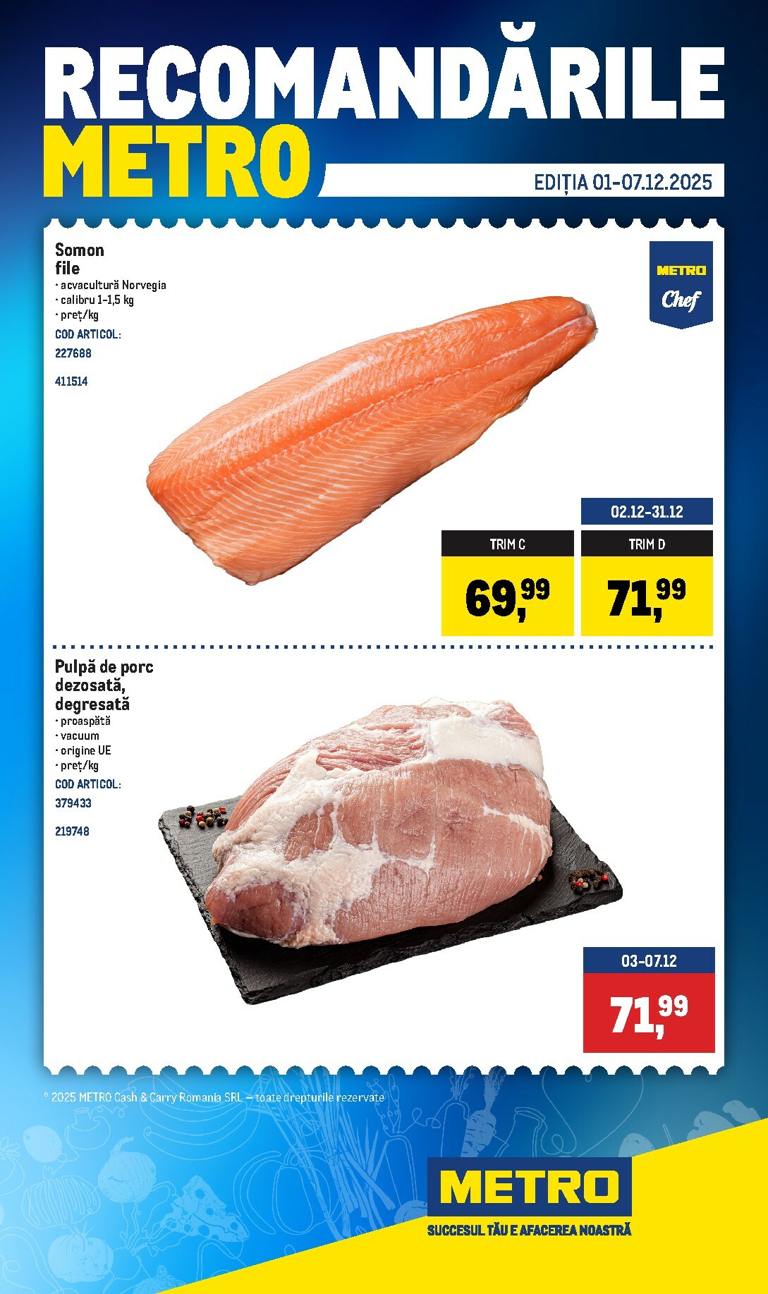 metro - Catalog Metro - Recomandările online – oferte valabile din 01.12. - page: 1