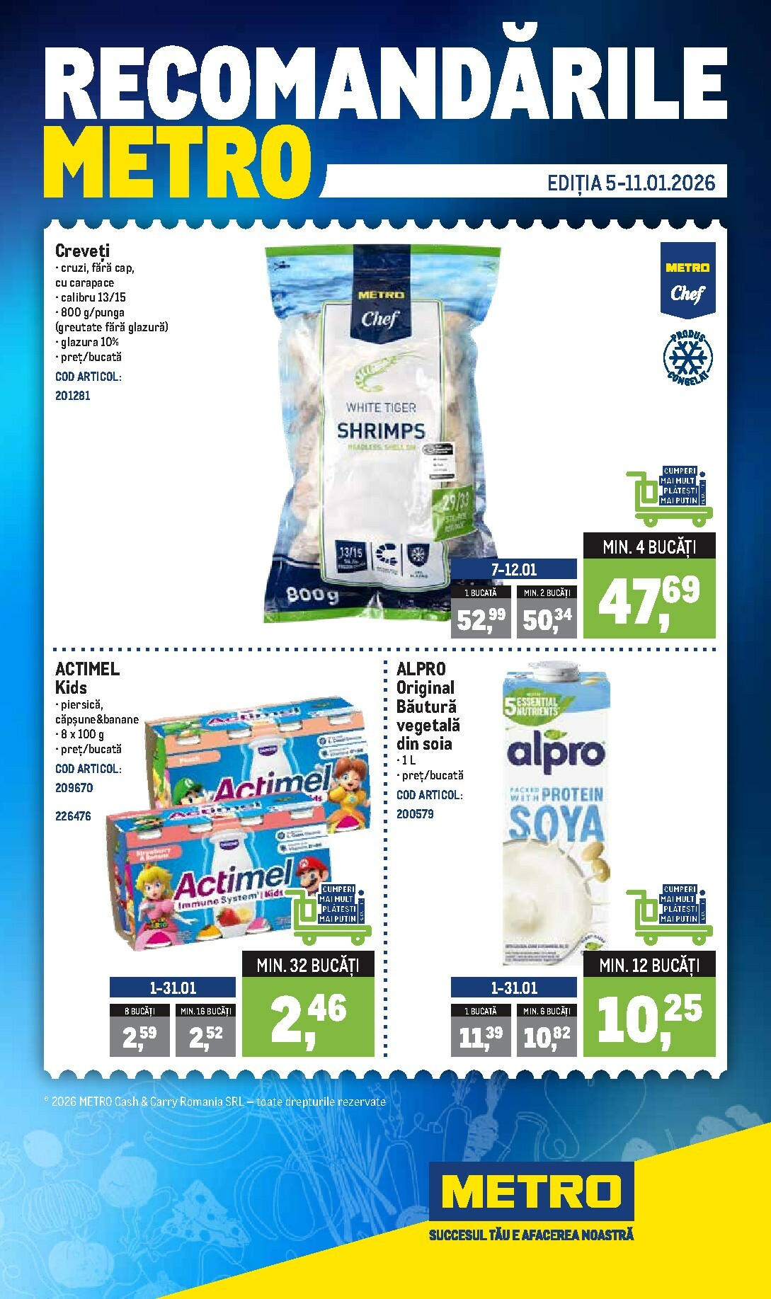 metro - Catalog Metro - Recomandările online – oferte valabile din 05.01.