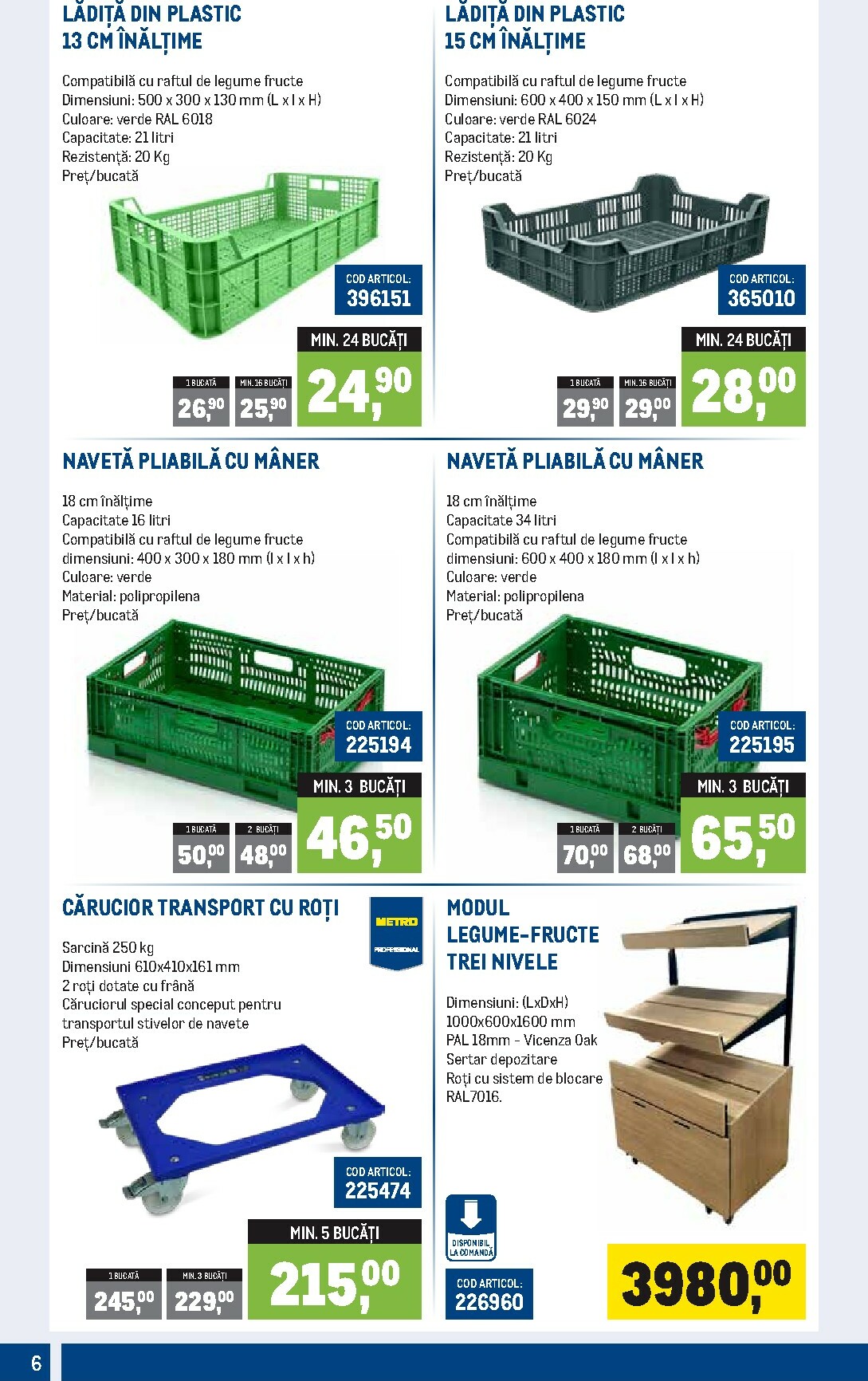 metro - Catalog Metro - Echipamente pentru magazinul tău online – oferte valabile din 05.01. - page: 6