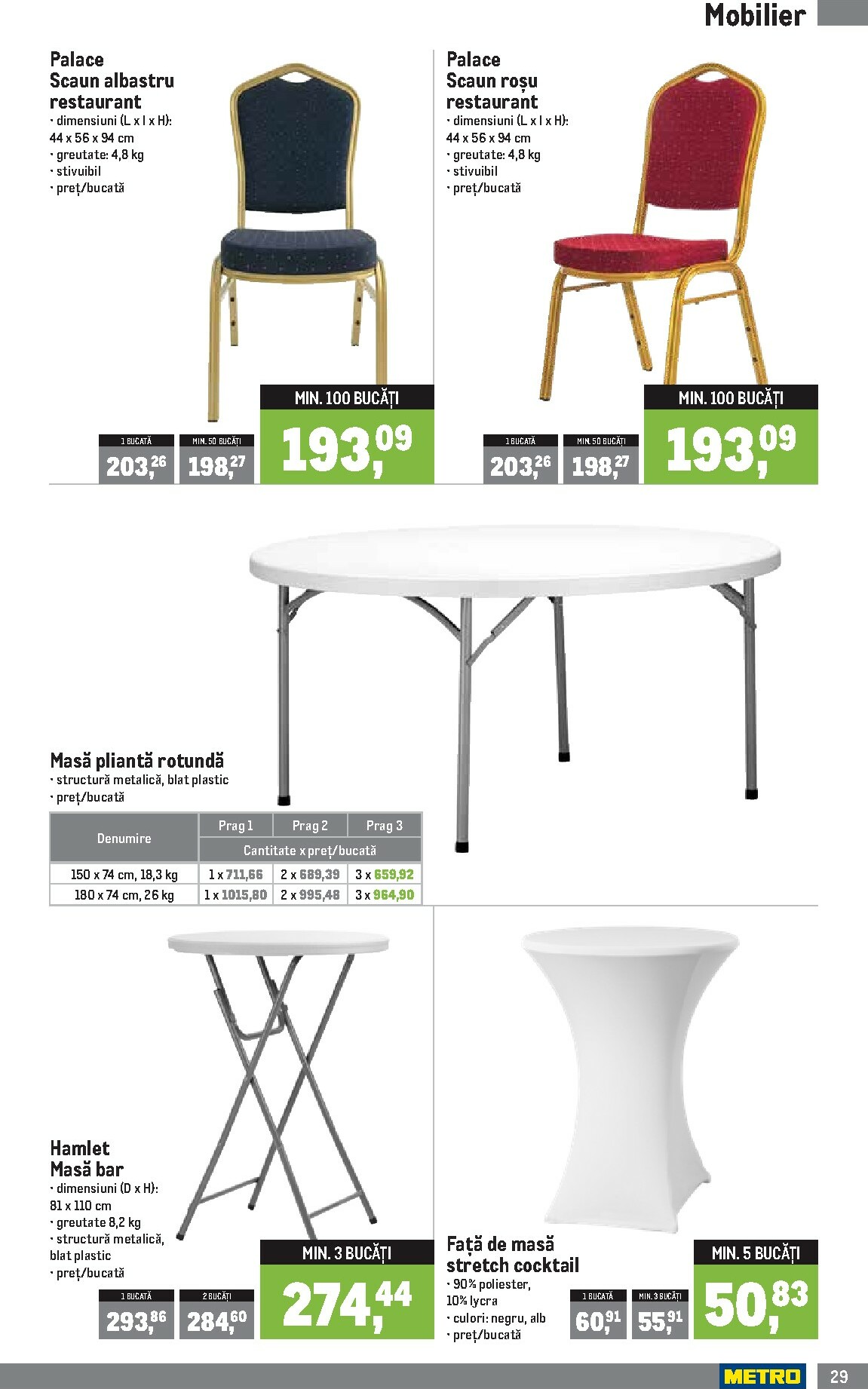 metro - Catalog Metro - Soluții Nealimentare pentru HoReCa online – oferte valabile din 05.01. - page: 29