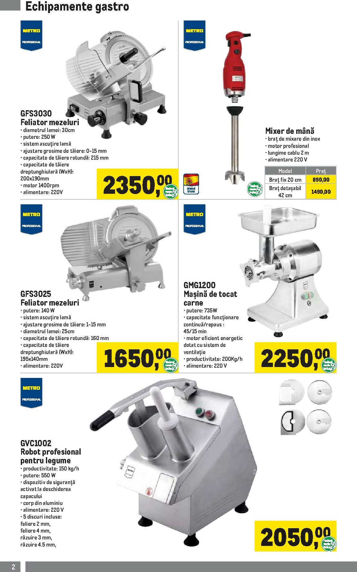 metro - Catalog Metro - Soluții Nealimentare pentru HoReCa online – oferte valabile din 05.01. - page: 2