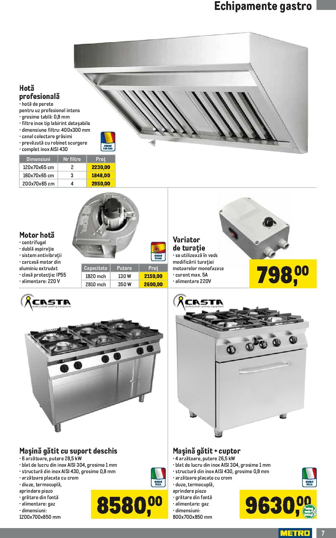 metro - Catalog Metro - Soluții Nealimentare pentru HoReCa online – oferte valabile din 05.01. - page: 7