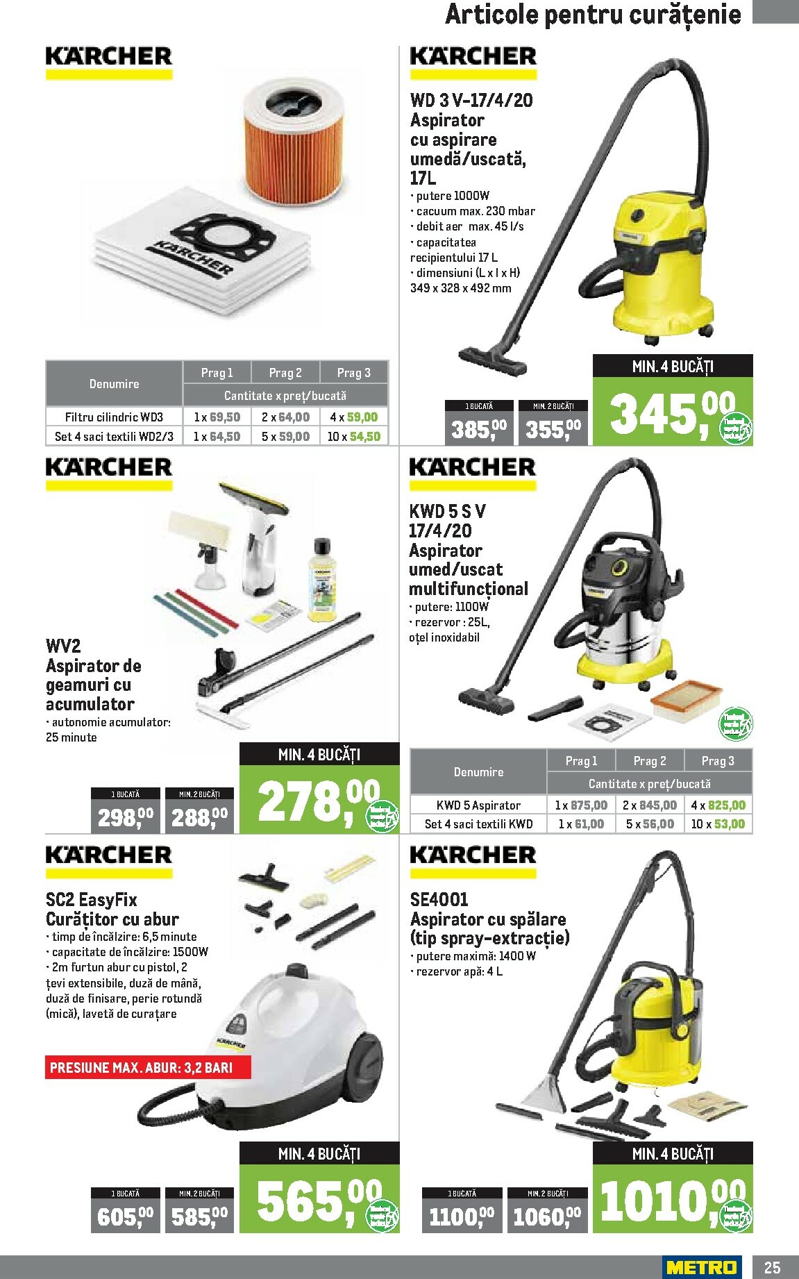 metro - Catalog Metro - Soluții Nealimentare pentru HoReCa online – oferte valabile din 05.01. - page: 25