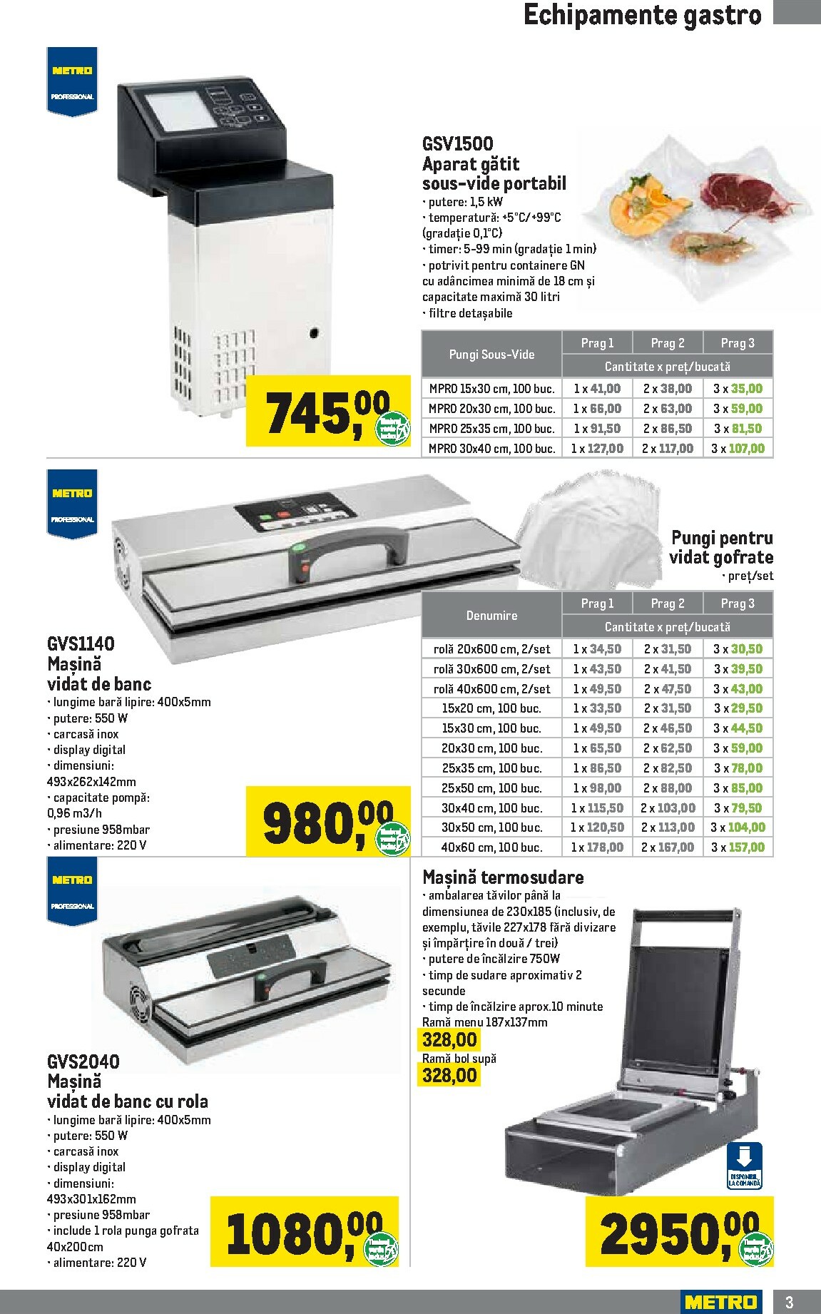 metro - Catalog Metro - Soluții Nealimentare pentru HoReCa online – oferte valabile din 05.01. - page: 3