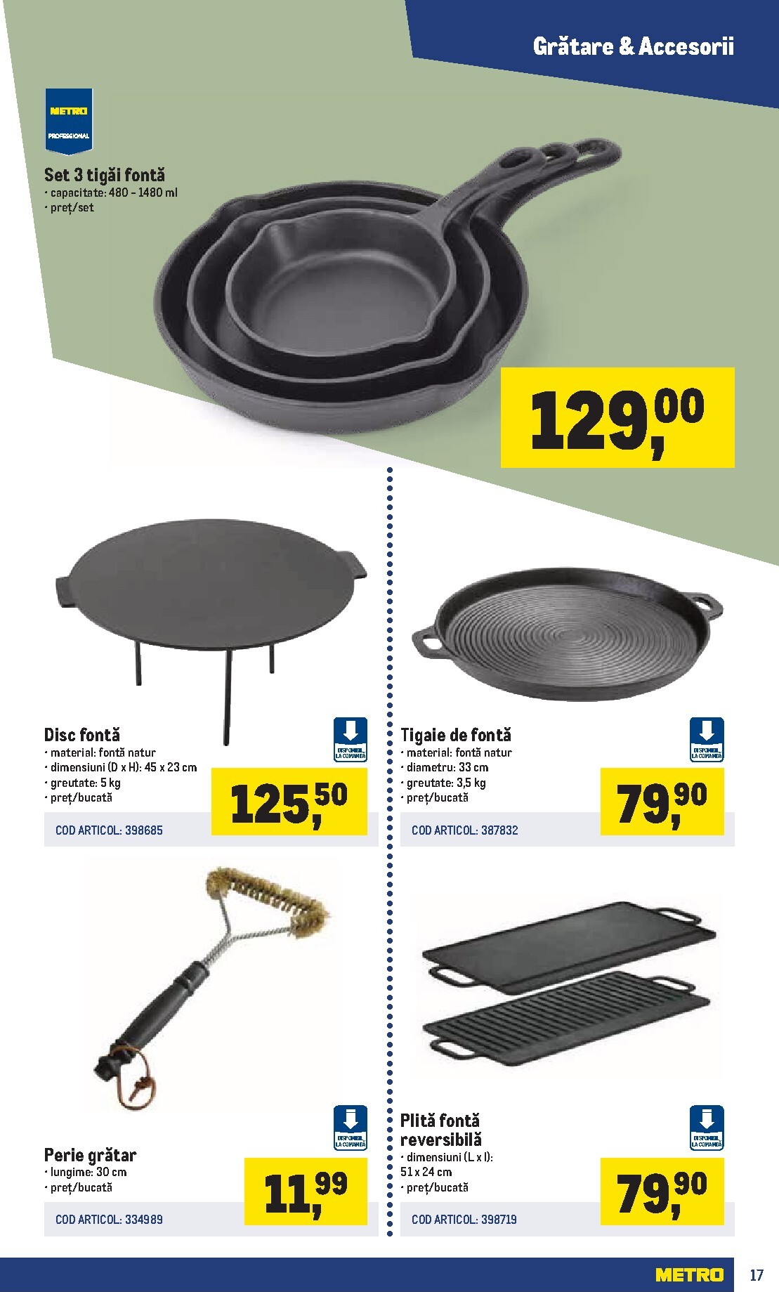 metro - Catalog Metro - Catalog Terasă și grădină PRO online – oferte valabile din 16.03.2026 - page: 17