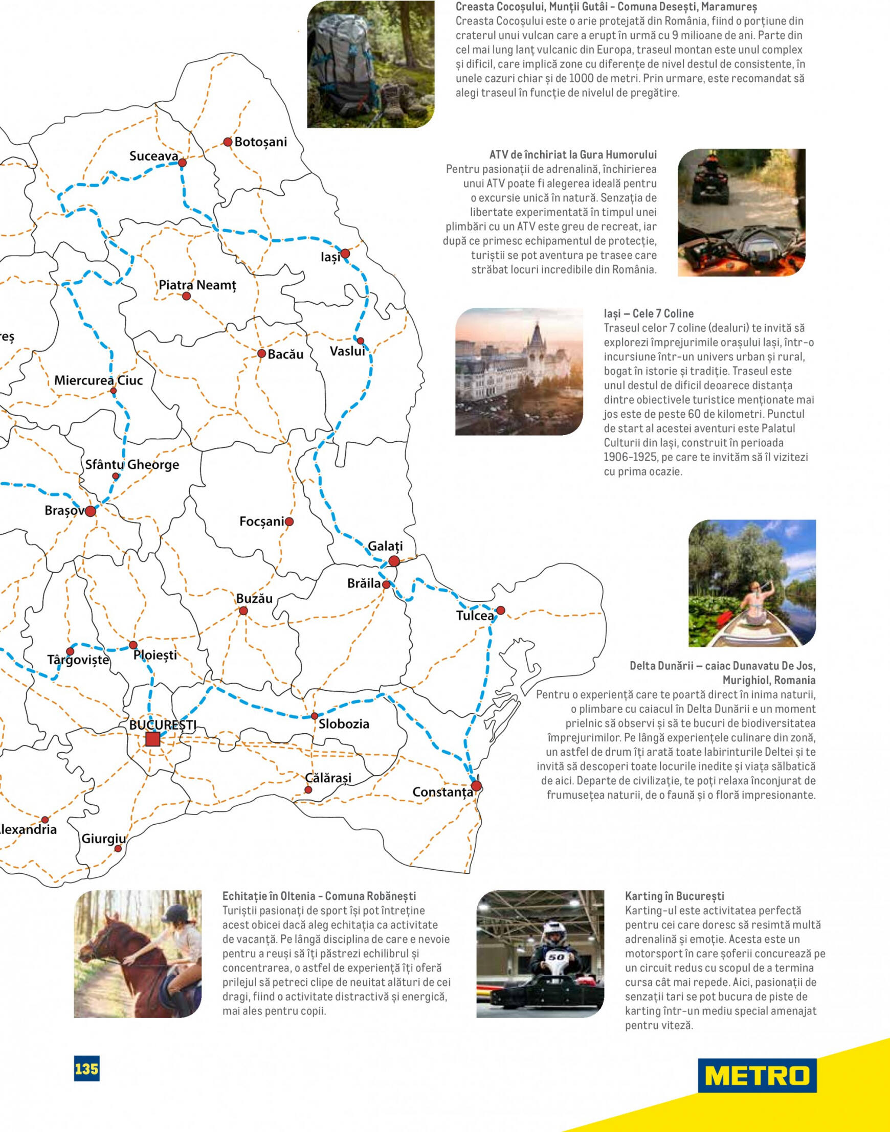 metro - Metro - Ghid de călătorie România 2024 valabil de 17.01.2024 - page: 135