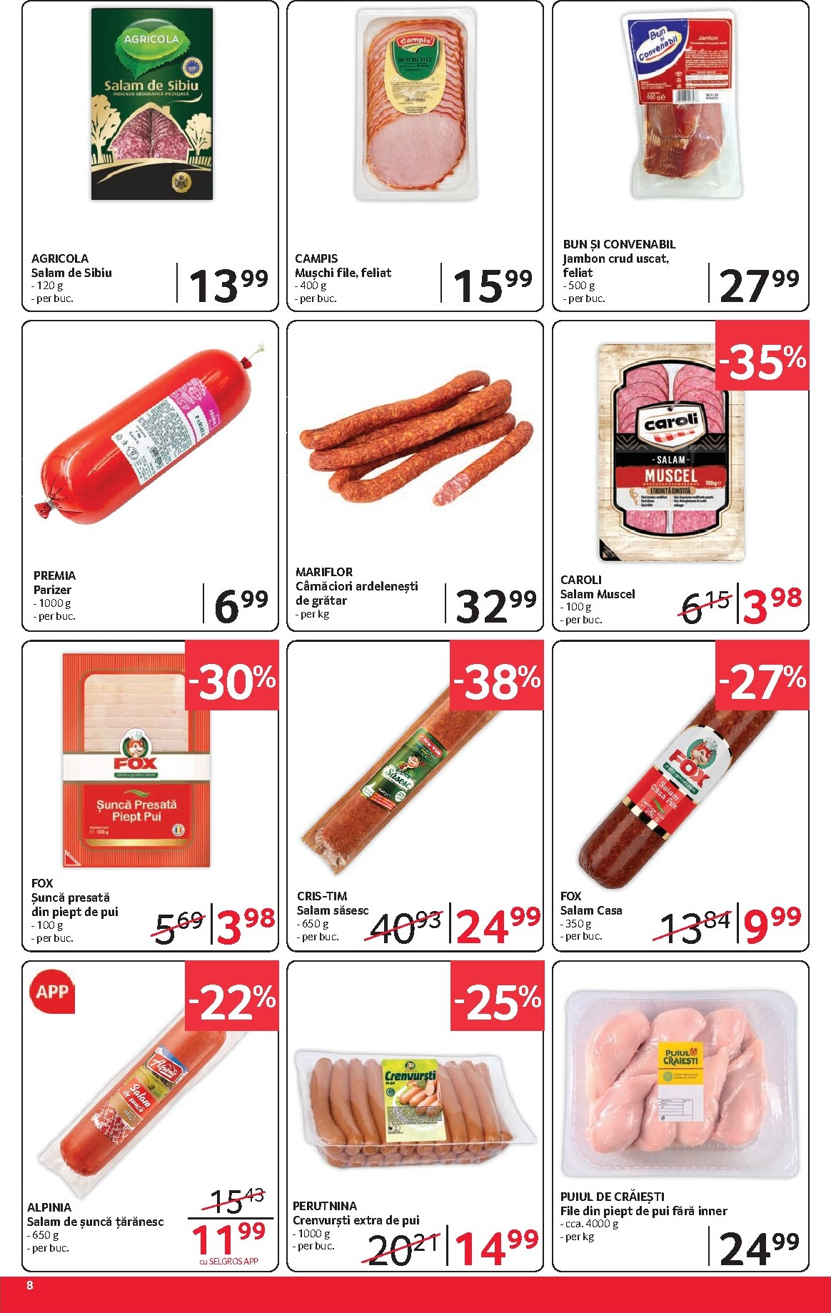 selgros - Selgros - Magazine Mici pliante pentru săptămâna viitoare de la vineri 29.05.2026 până la joi 11.06.2026 - page: 8