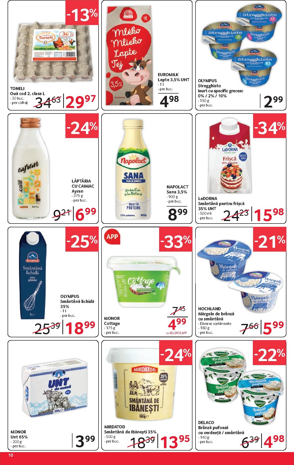 selgros - Selgros - Magazine Mici pliante pentru săptămâna viitoare de la vineri 29.05.2026 până la joi 11.06.2026 - page: 10