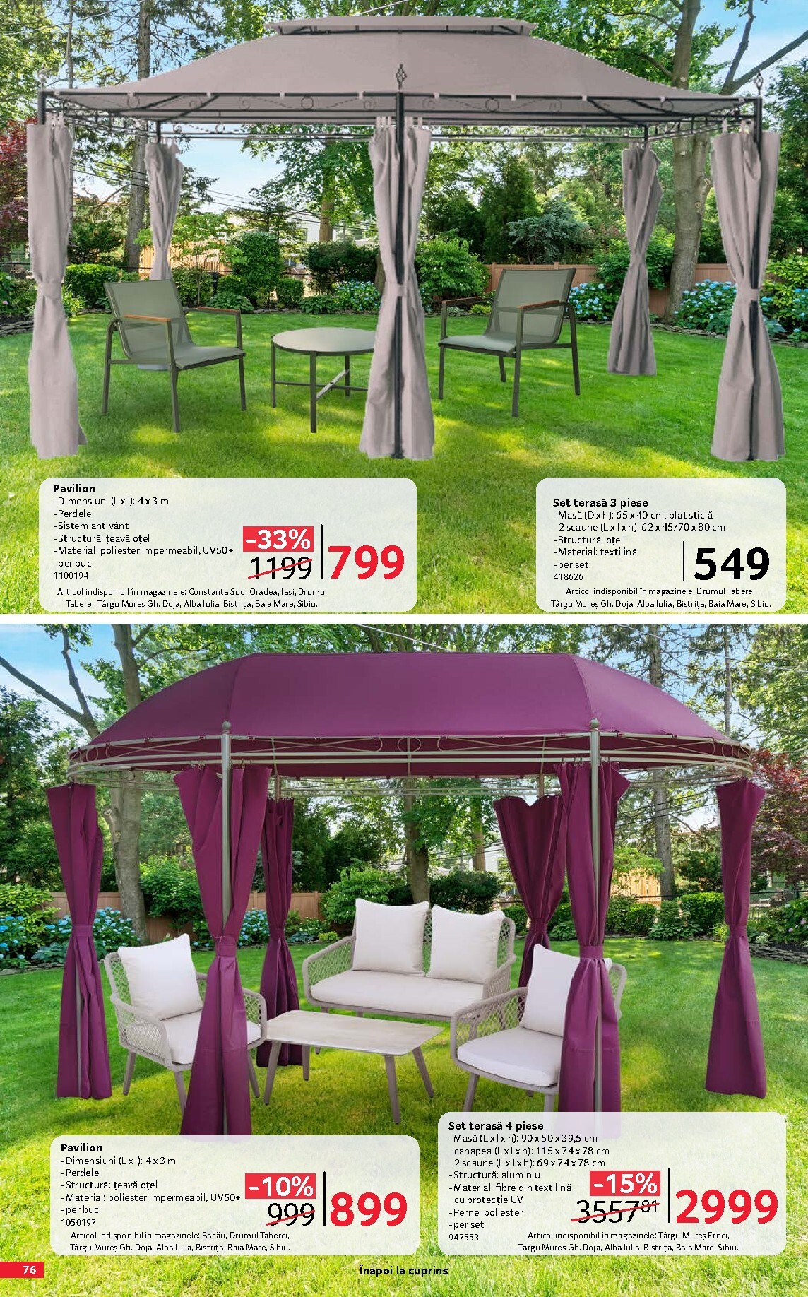 selgros - Brosura Selgros - Oferte de sezon valabilă de la vineri 29.05.2026 până la joi 25.06.2026 - page: 76