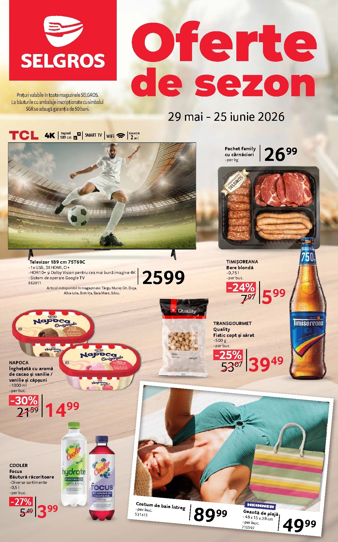 selgros - Brosura Selgros - Oferte de sezon valabilă de la vineri 29.05.2026 până la joi 25.06.2026 - page: 1