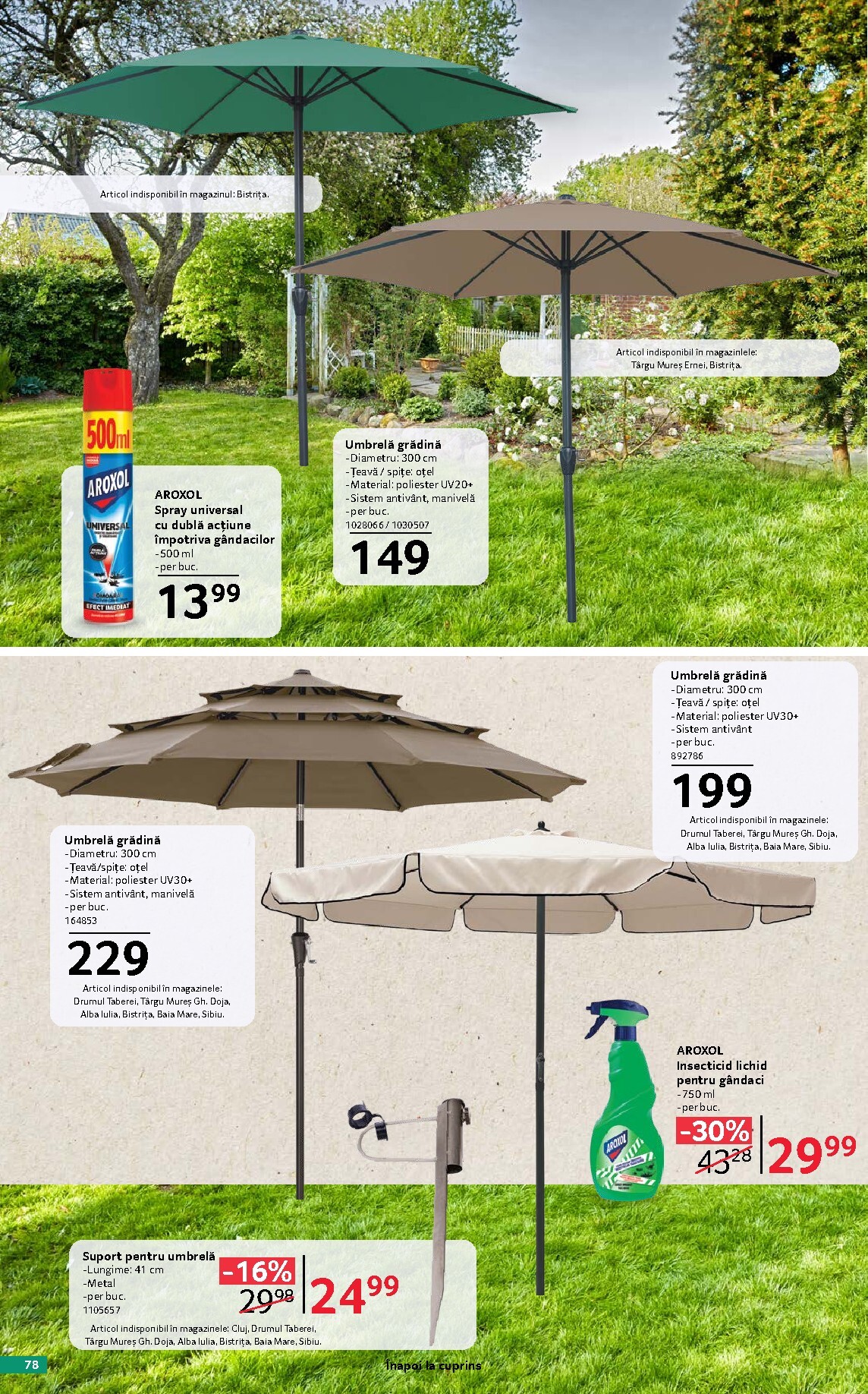 selgros - Brosura Selgros - Oferte de sezon valabilă de la vineri 29.05.2026 până la joi 25.06.2026 - page: 78