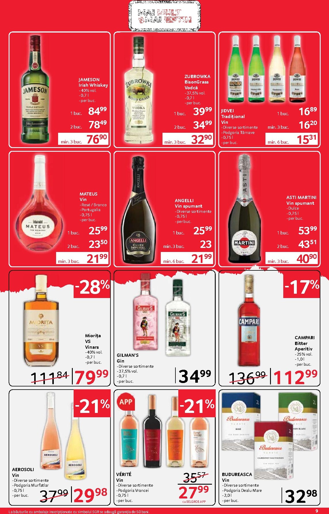 selgros - Selgros - Magazine Mici pliante pentru săptămâna viitoare de la vineri 12.06.2026 până la joi 25.06.2026 - page: 9