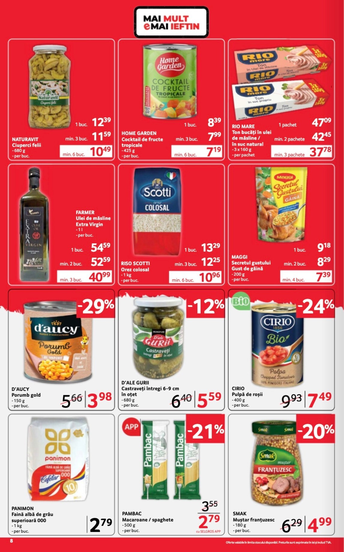 selgros - Brosura Selgros - Food valabilă de la vineri 12.06.2026 până la joi 25.06.2026 - page: 8