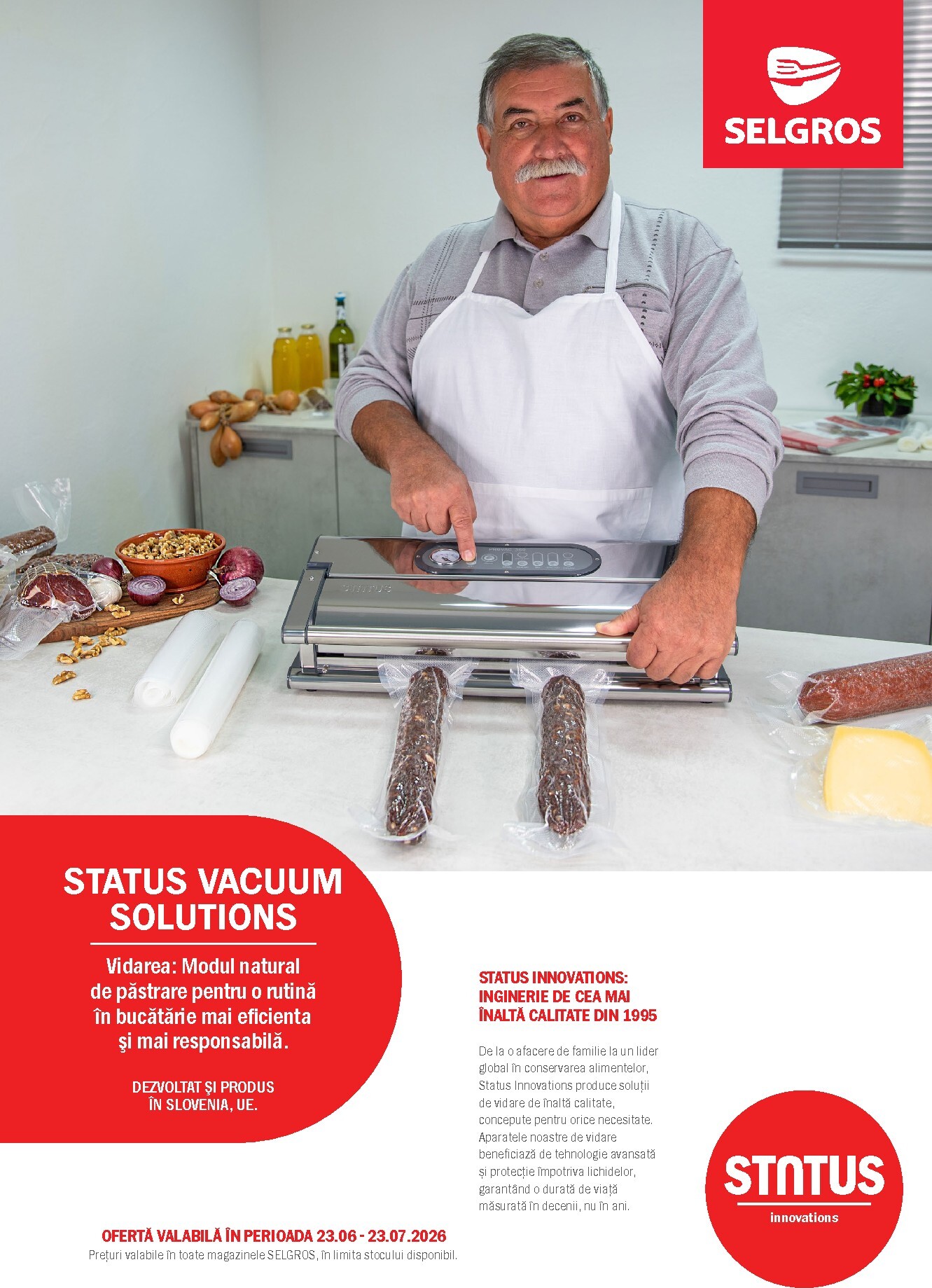 selgros - Brosura Selgros - Status Vacuum Solutions valabilă de la marți 23.06.2026 până la joi 23.07.2026 - page: 1