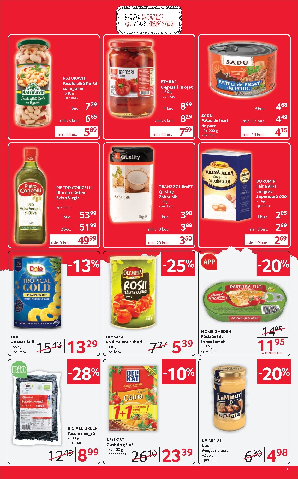 selgros - Selgros - Magazine Mici pliante pentru săptămâna viitoare de la vineri 10.07.2026 până la joi 23.07.2026 - page: 7