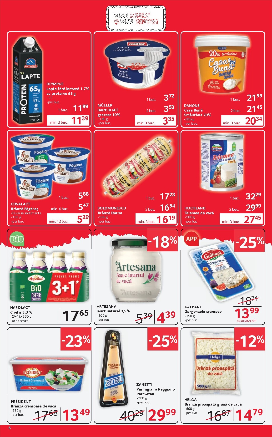 selgros - Selgros - Magazine Mici pliante pentru săptămâna viitoare de la vineri 10.07.2026 până la joi 23.07.2026 - page: 6