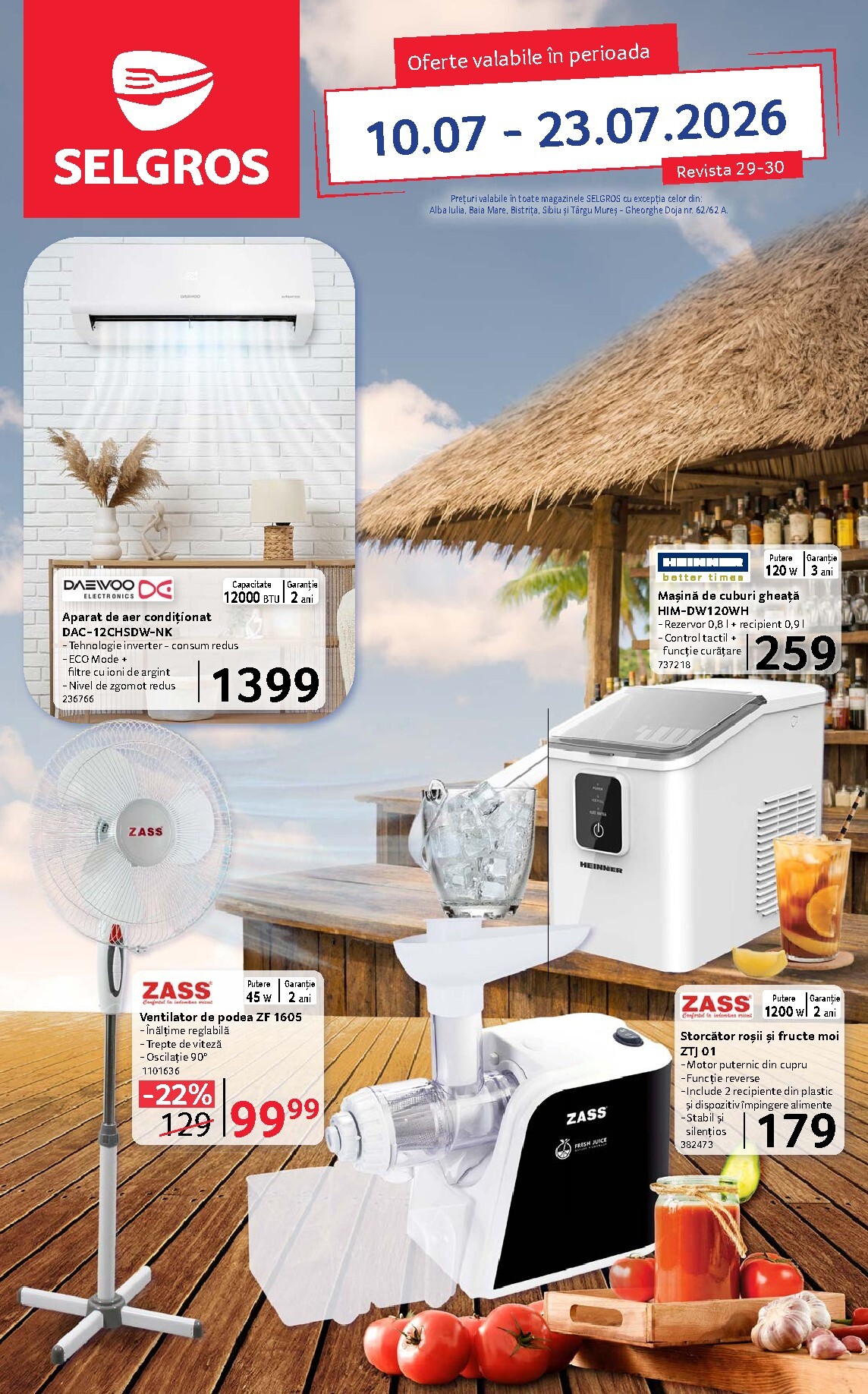 selgros - Selgros - Bunuri de consum pliante pentru săptămâna viitoare de la vineri 10.07.2026 până la joi 23.07.2026