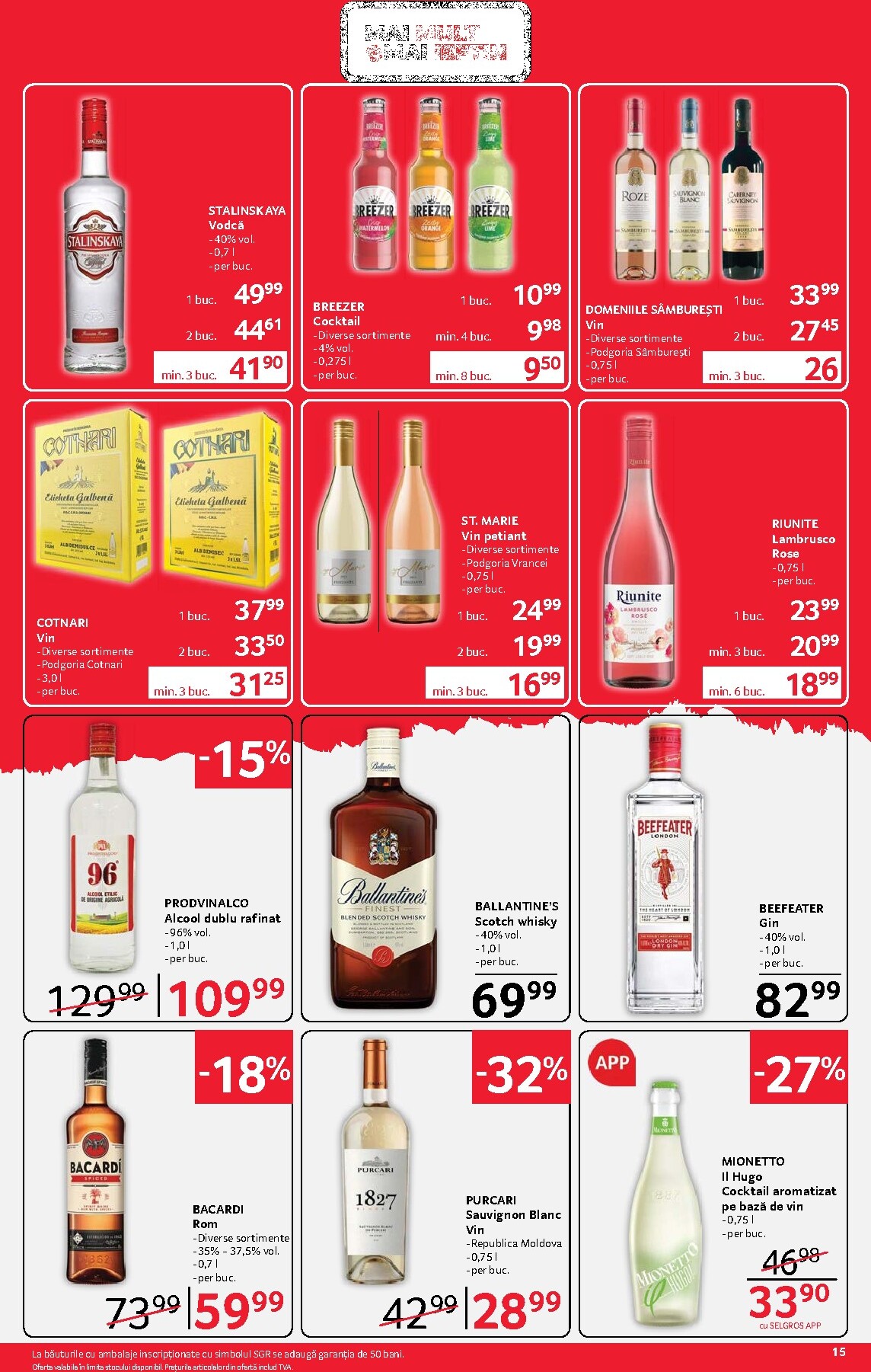 selgros - Selgros pliante pentru săptămâna viitoare de la vineri 10.07.2026 până la joi 23.07.2026 - page: 15