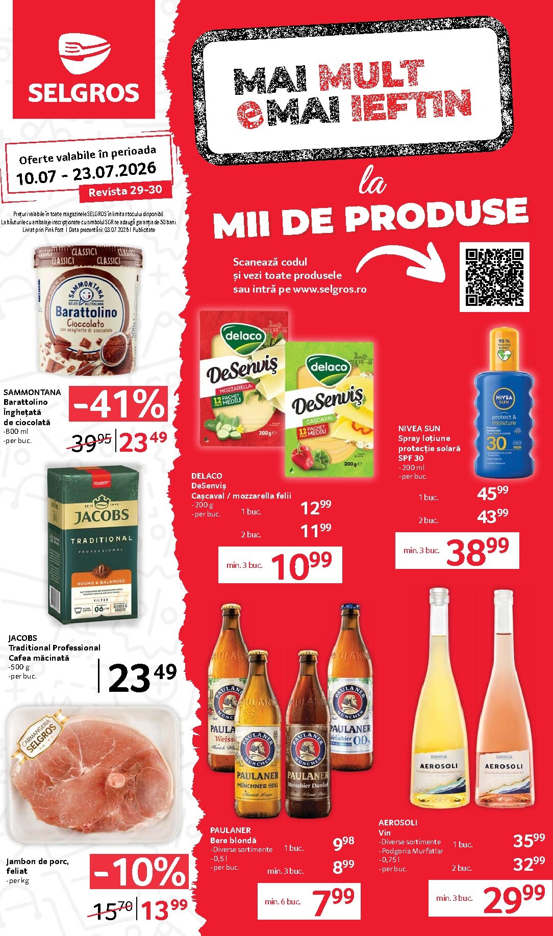 selgros - Selgros pliante pentru săptămâna viitoare de la vineri 10.07.2026 până la joi 23.07.2026 - page: 1