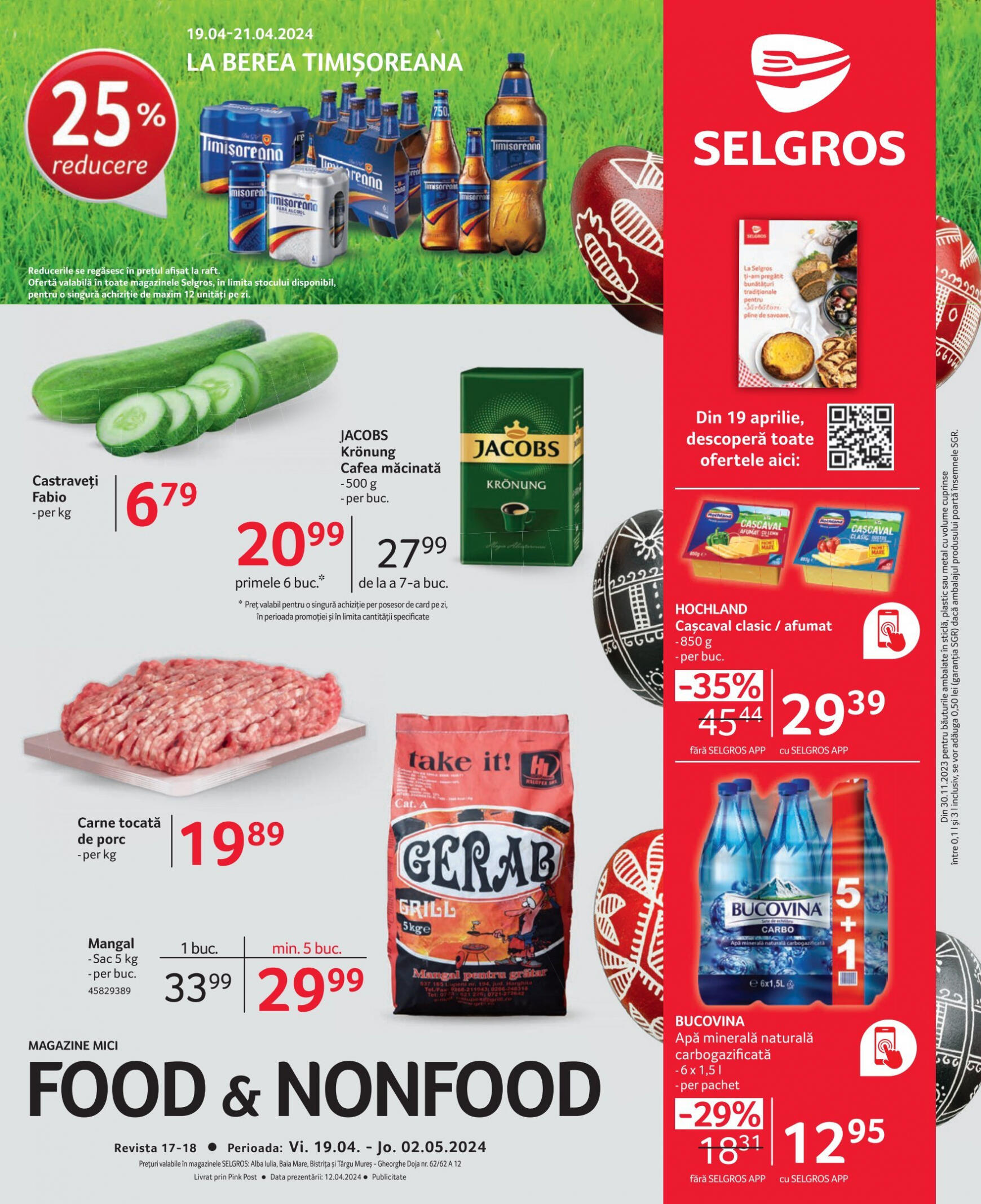 selgros - Catalog nou Selgros - Food & Nonfood 19.04. - 02.05. - page: 1