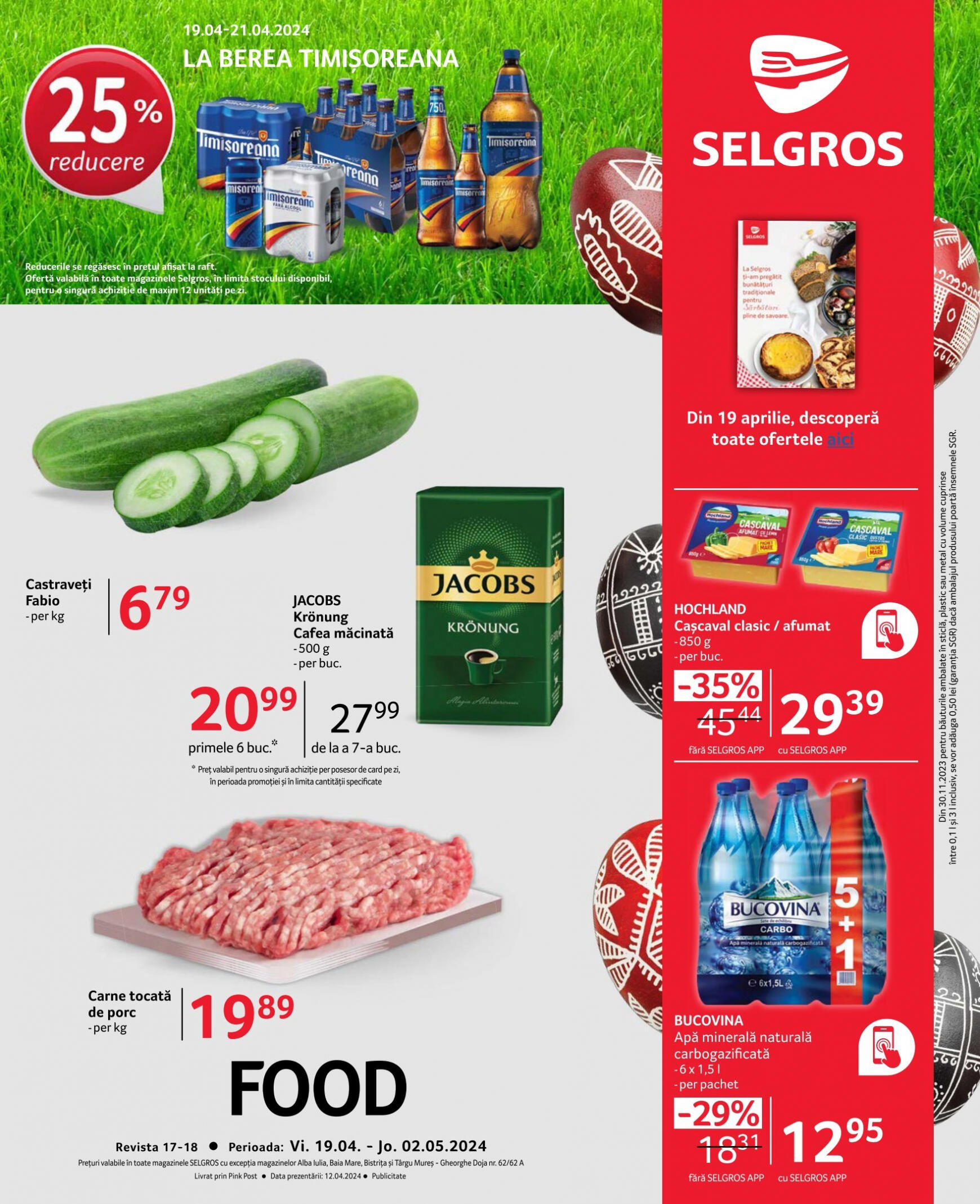 selgros - Catalog nou Selgros - Food 19.04. - 02.05.