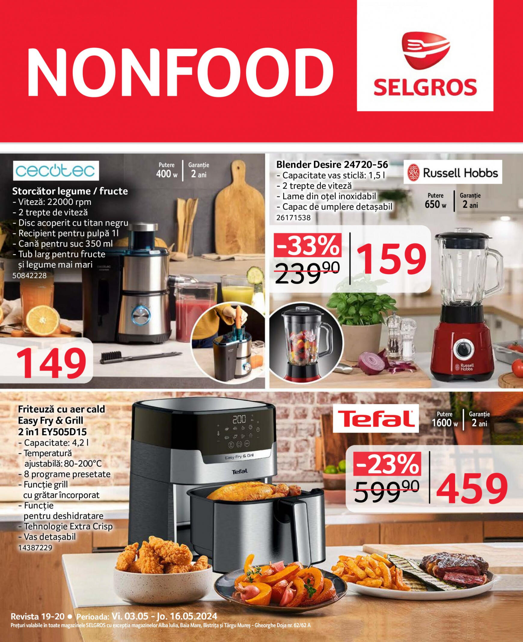 selgros - Catalog nou Selgros - Nonfood 03.05. - 16.05.