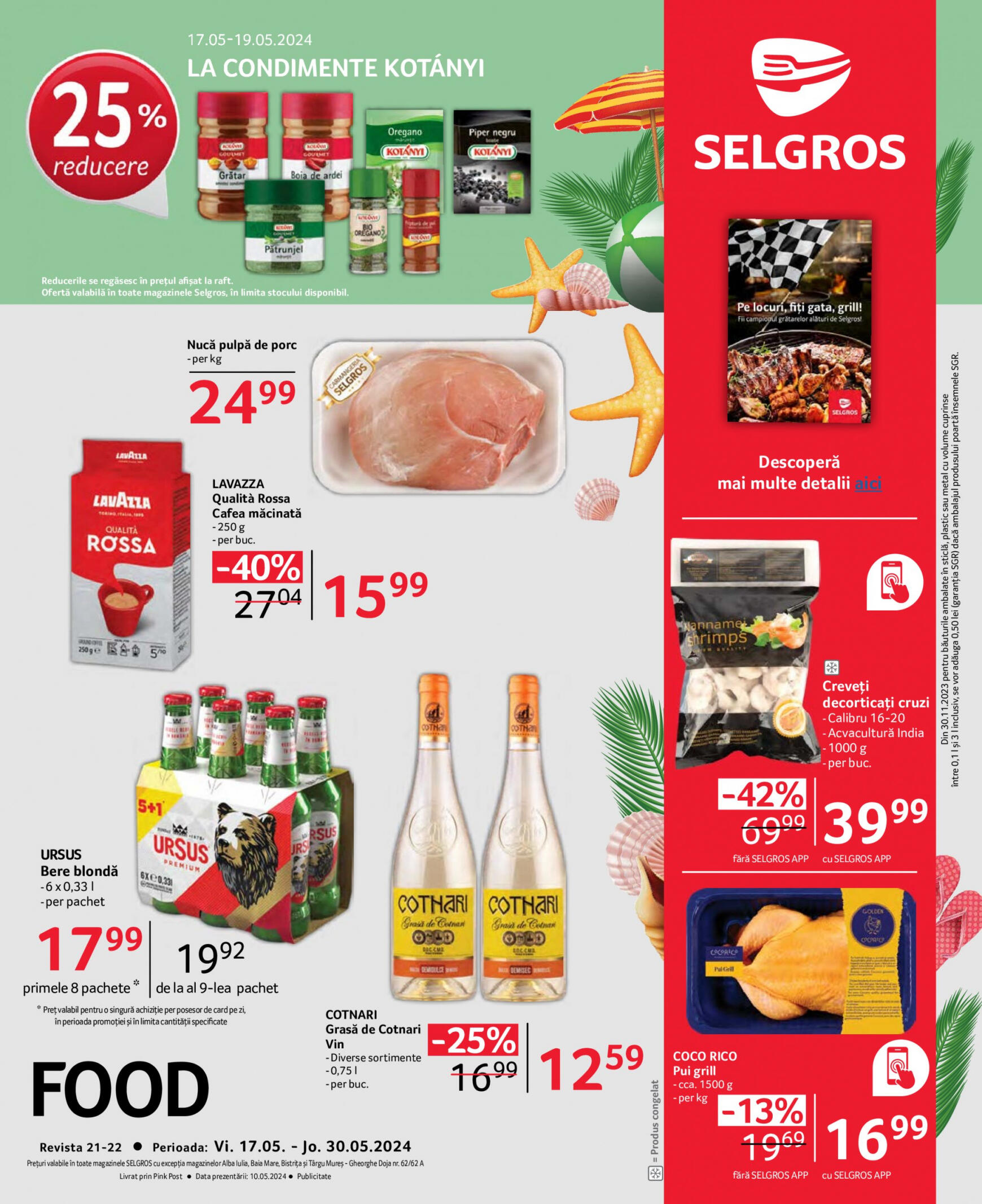 selgros - Catalog nou Selgros - Food 17.05. - 30.05.