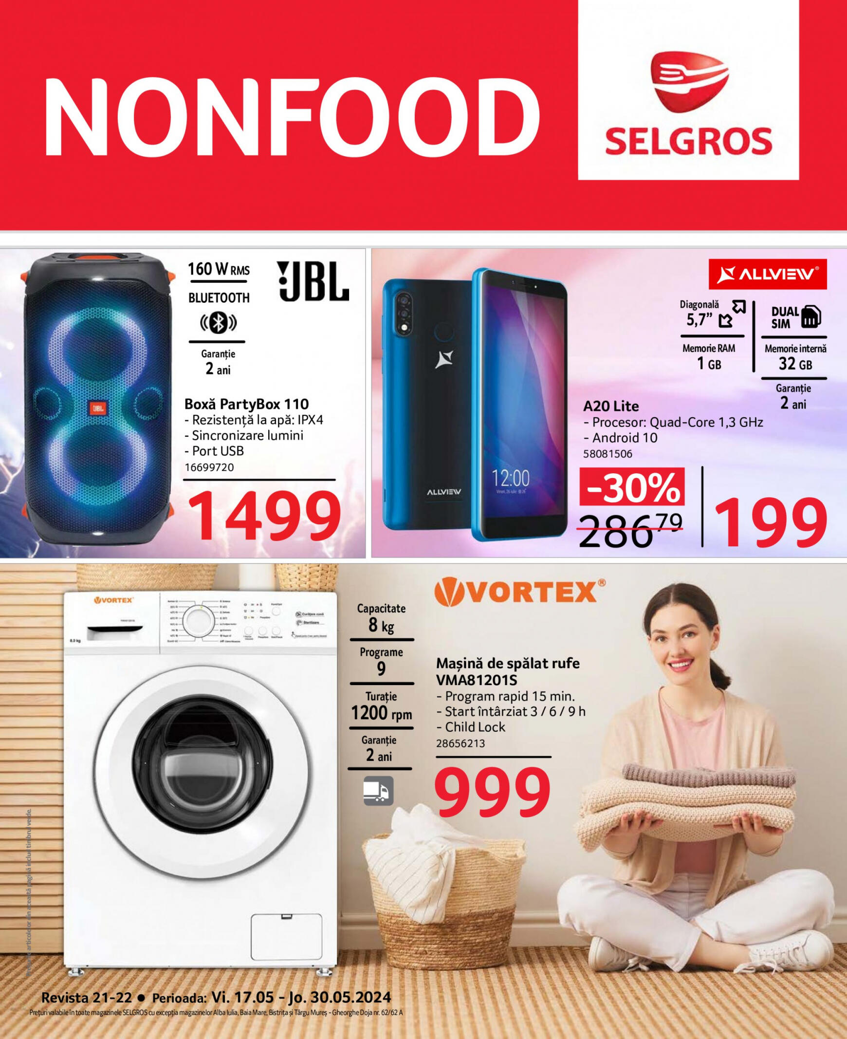 selgros - Catalog nou Selgros - Nonfood 17.05. - 30.05.