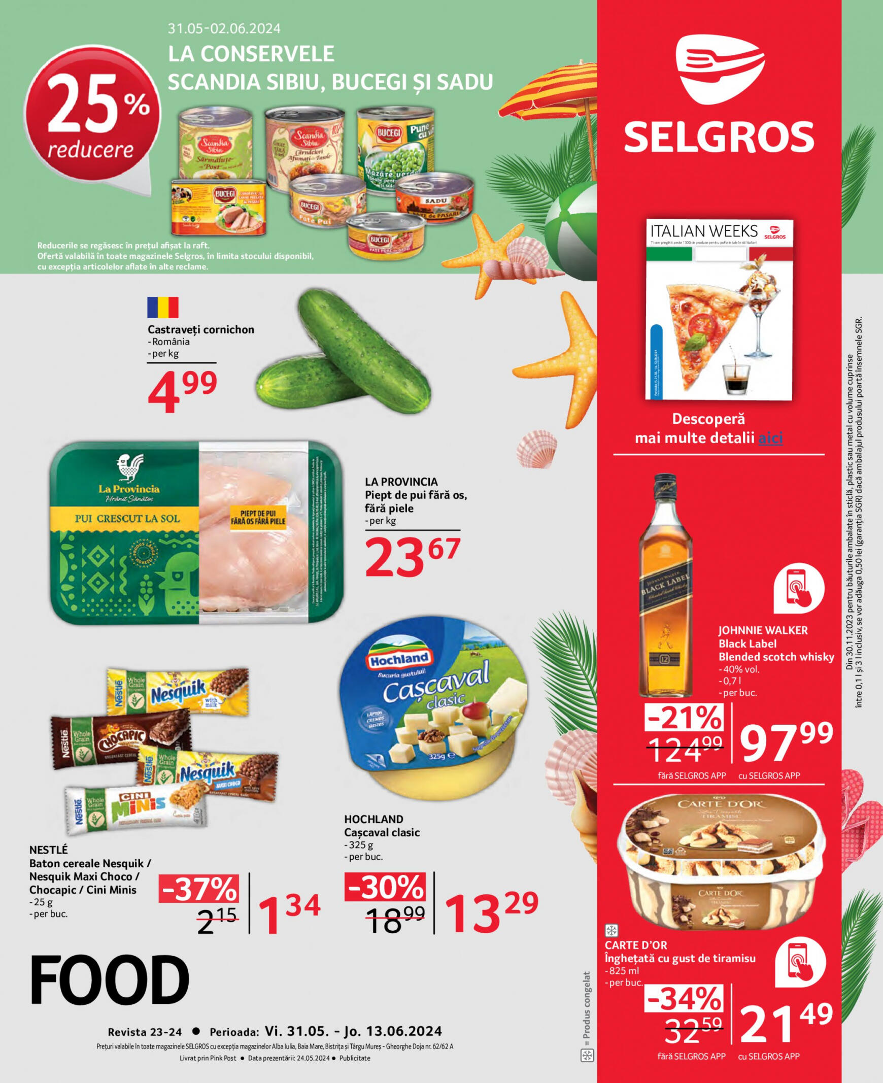 selgros - Catalog nou Selgros - Food 31.05. - 13.06.