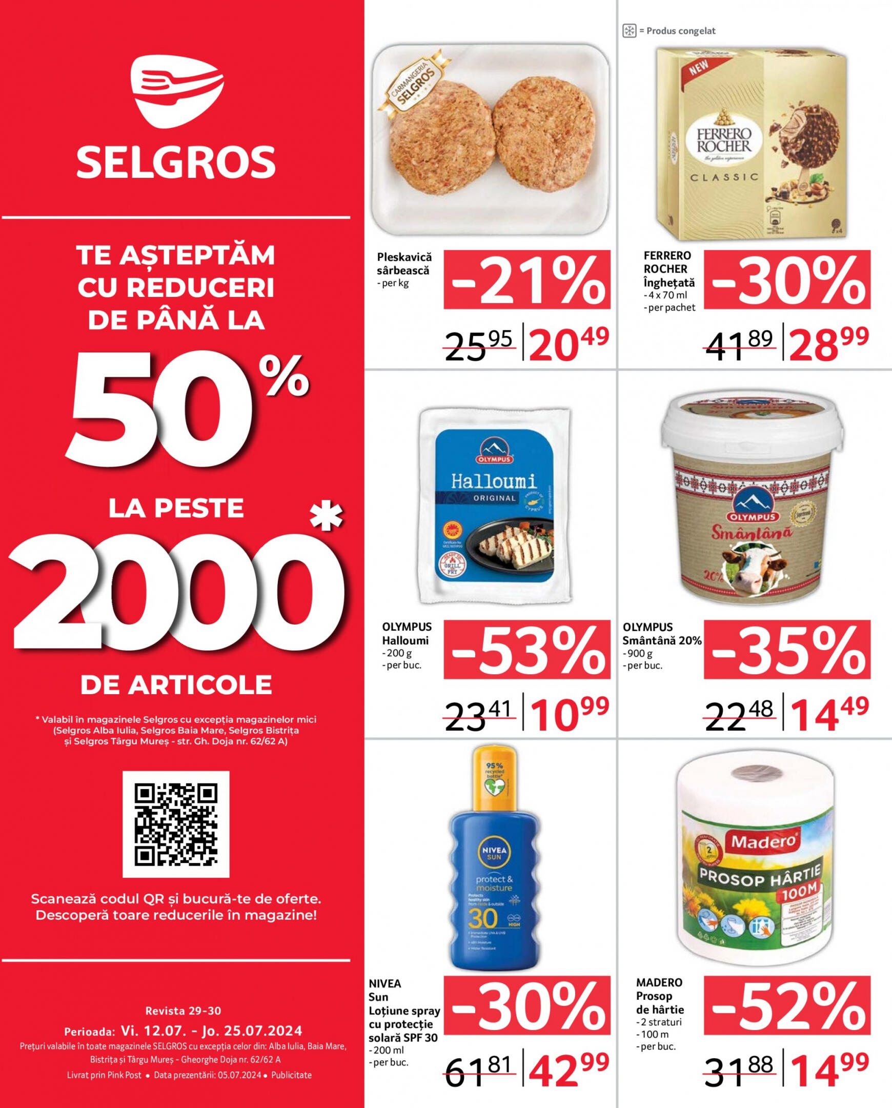 selgros - Catalog nou Selgros - Food 12.07. - 25.07. - page: 1