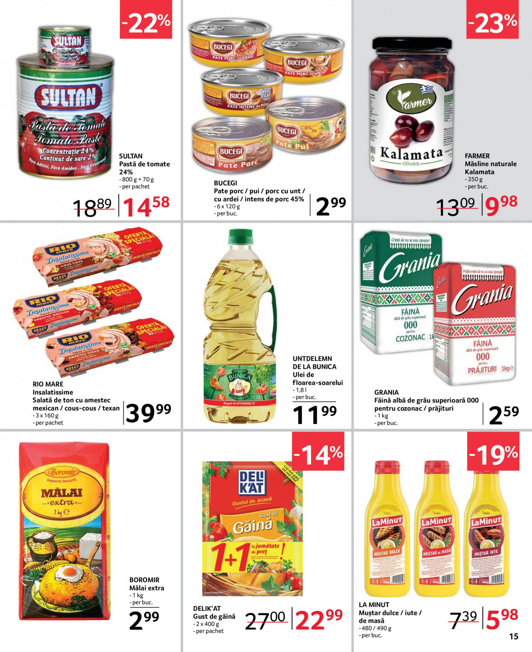 selgros - Catalog nou Selgros - Food 12.07. - 25.07. - page: 15