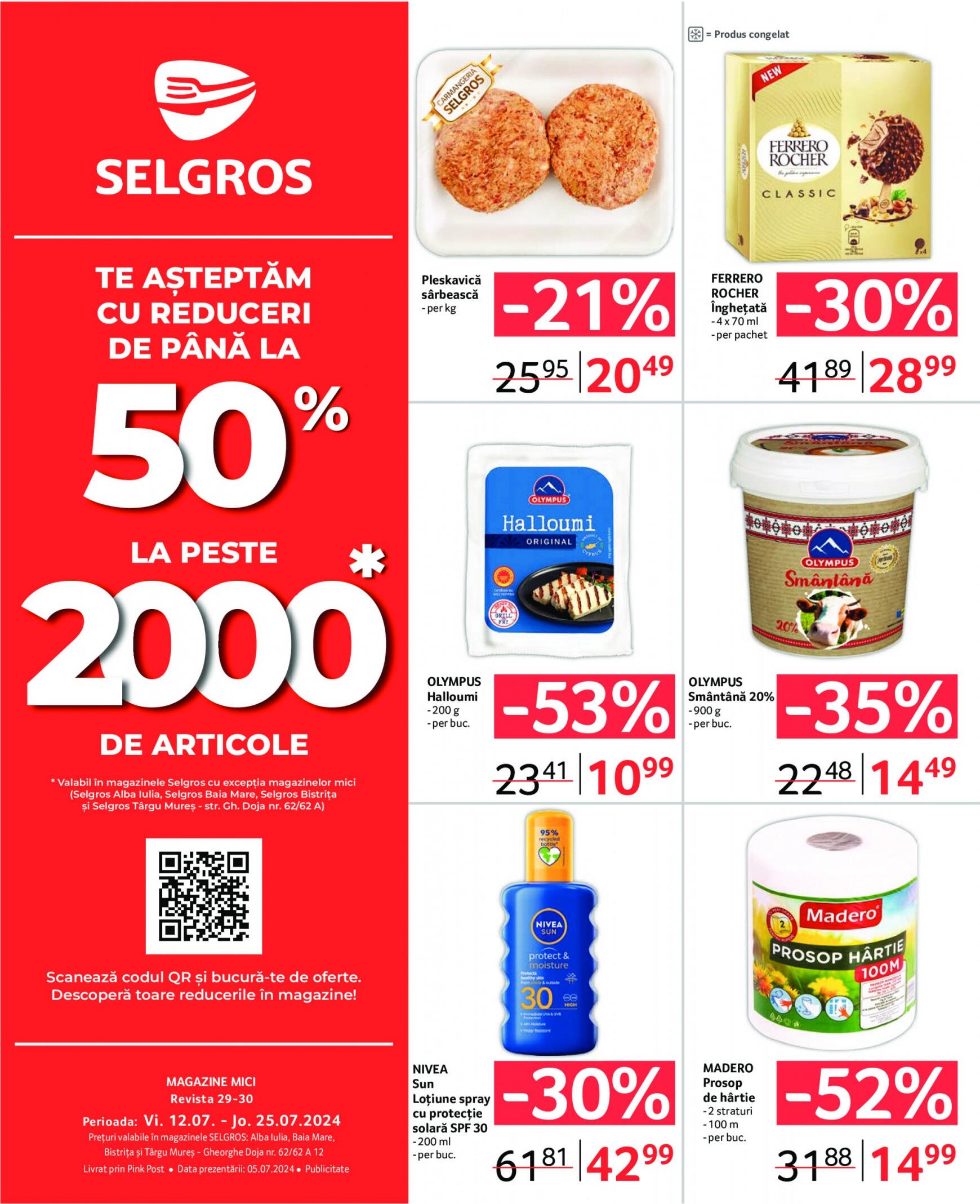 selgros - Catalog nou Selgros - Magazine Mici 12.07. - 25.07. - page: 1