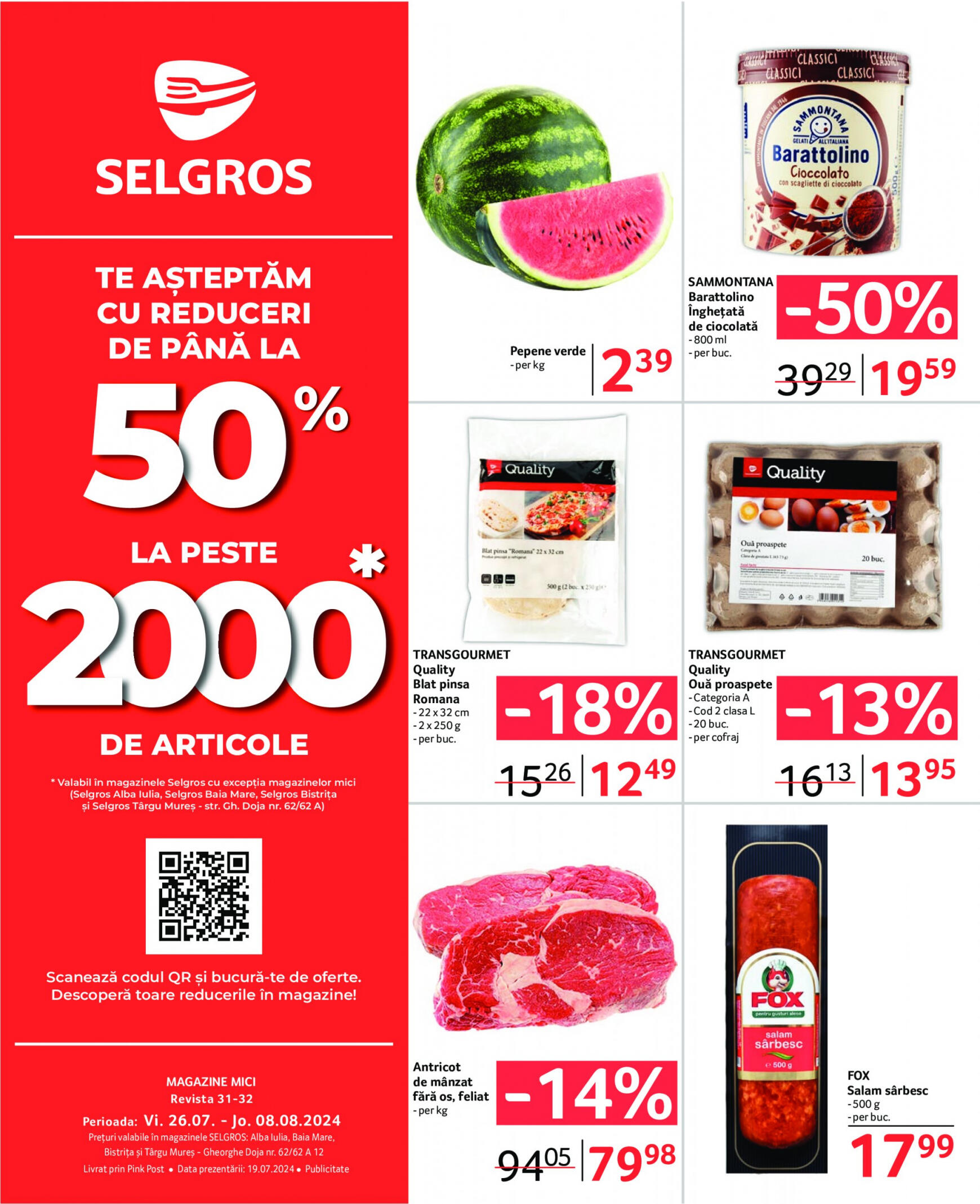 selgros - Catalog nou Selgros - Magazine Mici 26.07. - 08.08. - page: 1