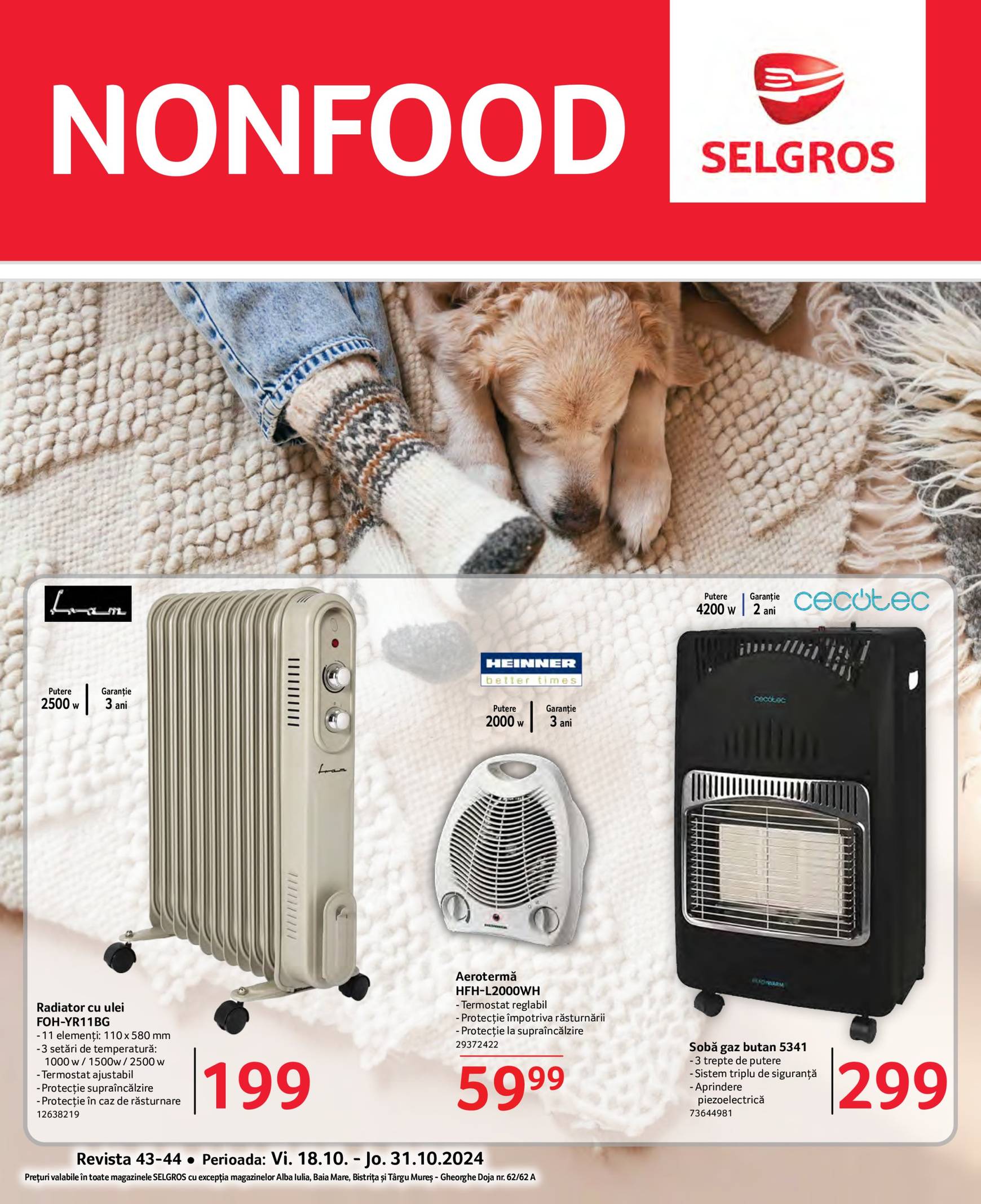 selgros - Catalog Selgros - Nonfood valabil din 18.10. - 31.10. - page: 1