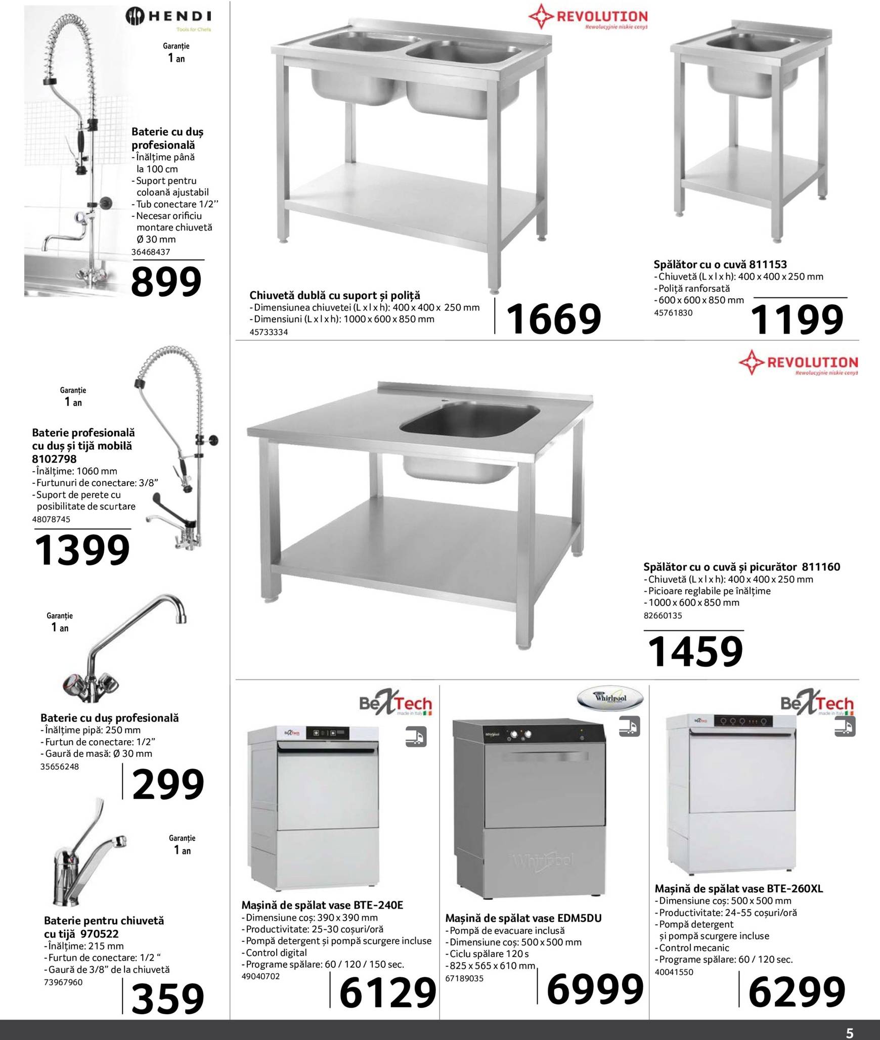 selgros - Catalog Selgros - Gastro Nonfood valabil din 01.11. - 31.12. - page: 5