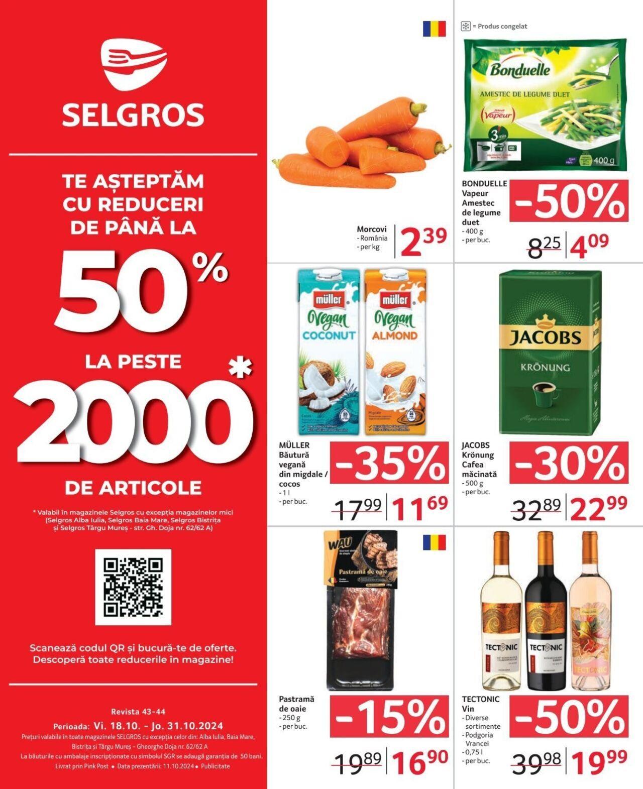 selgros - Catalog Selgros - Food 18.10.2024 - 31.10.2024