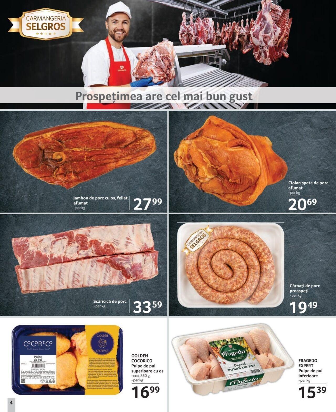 selgros - Catalog Selgros - Food 18.10.2024 - 31.10.2024 - page: 4