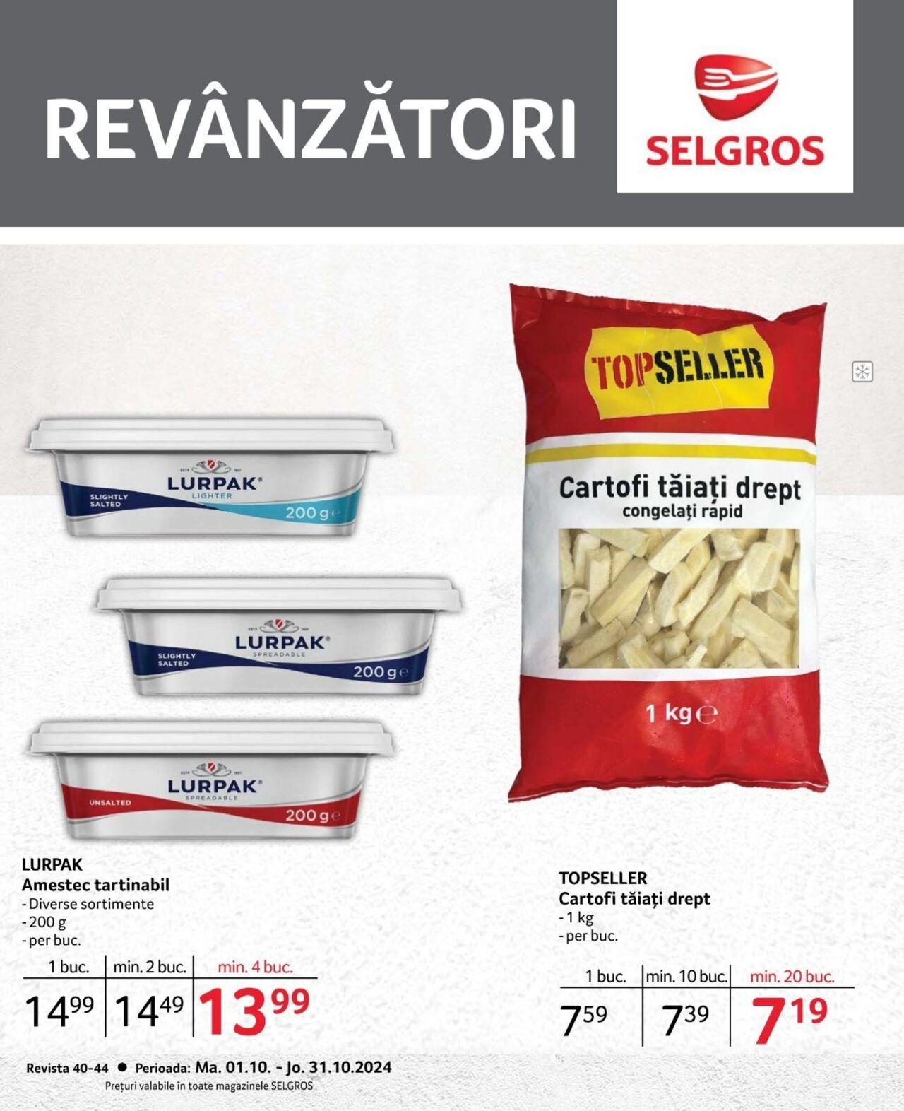 selgros - Catalog Selgros - Revânzători 01.10.2024 - 31.10.2024