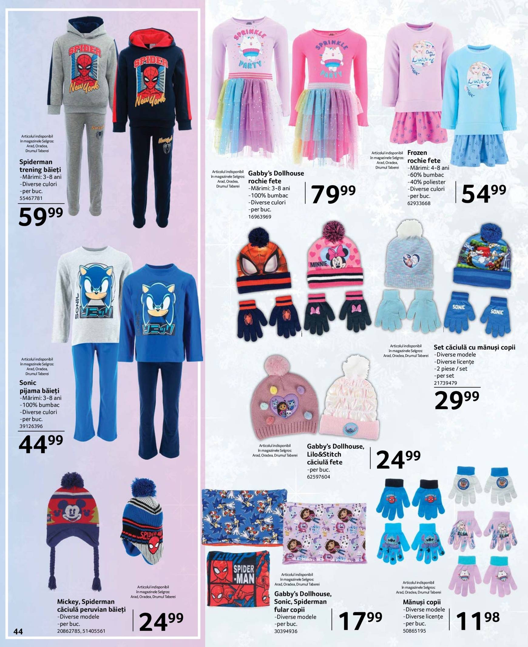 selgros - Catalog Selgros - Modă Iarnă valabil din 15.11. - 12.12. - page: 44