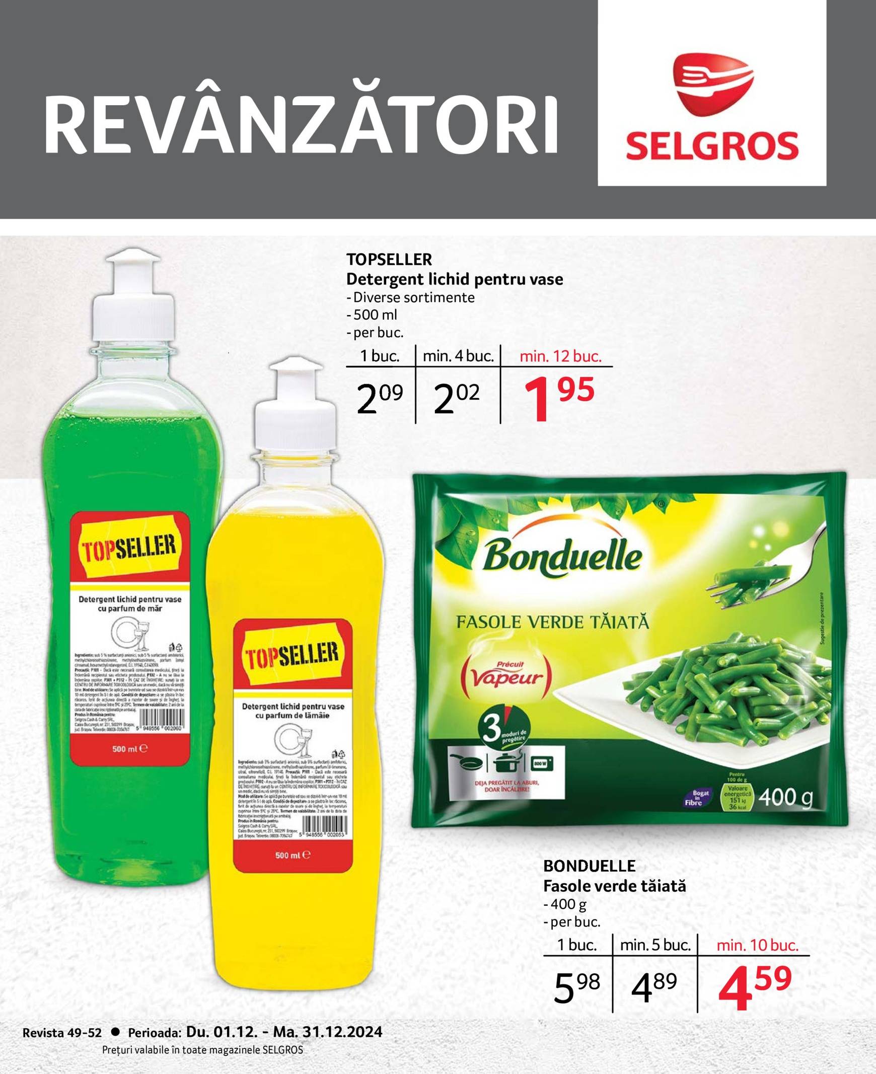 selgros - Catalog Selgros - Revânzători valabil din 01.12. - 31.12.