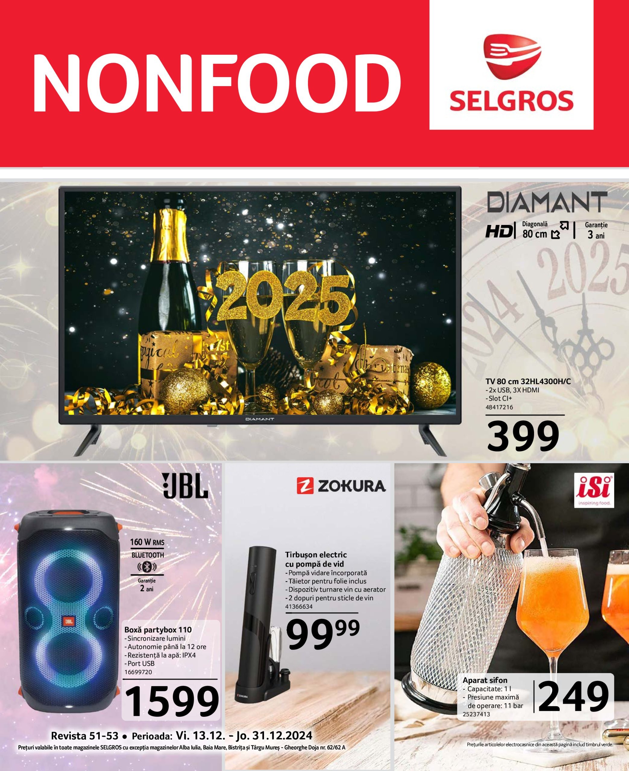 selgros - Catalog Selgros - Nonfood valabil din 13.12. - 31.12.