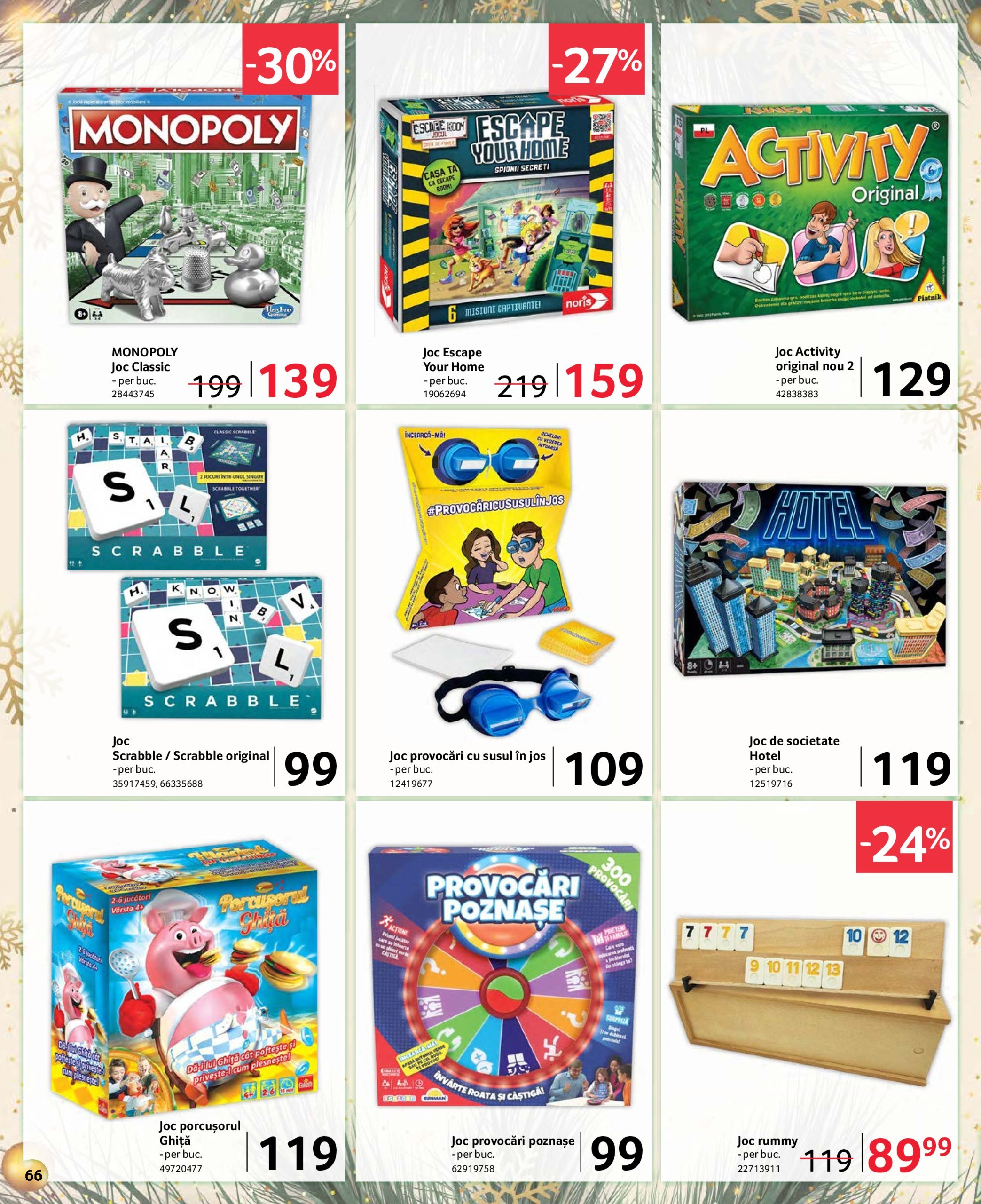 selgros - Catalog Selgros - Cadouri si Jucarii valabil din 06.12. - 24.12. - page: 66