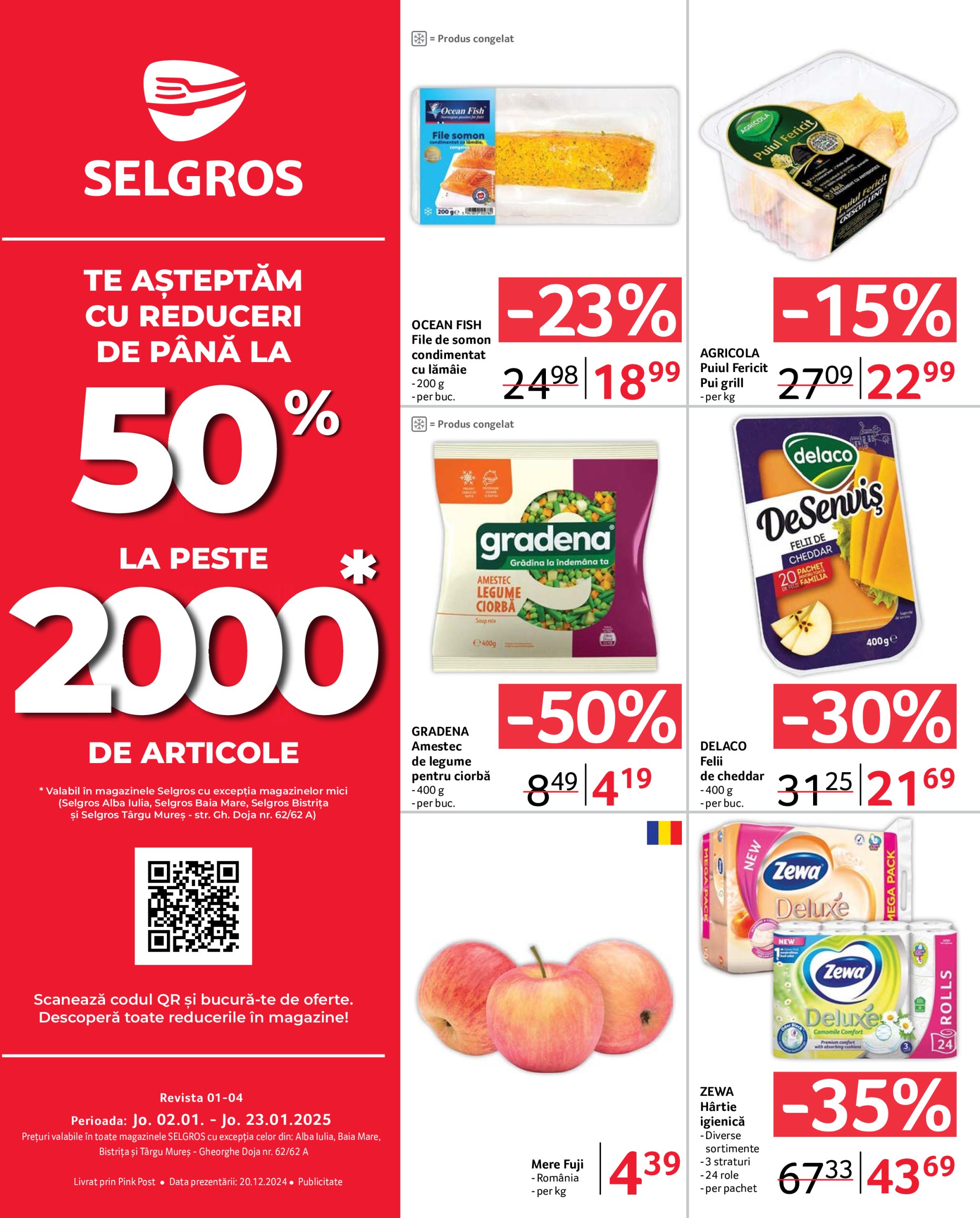 selgros - Catalog Selgros - Food valabil din 02.01. - 23.01.