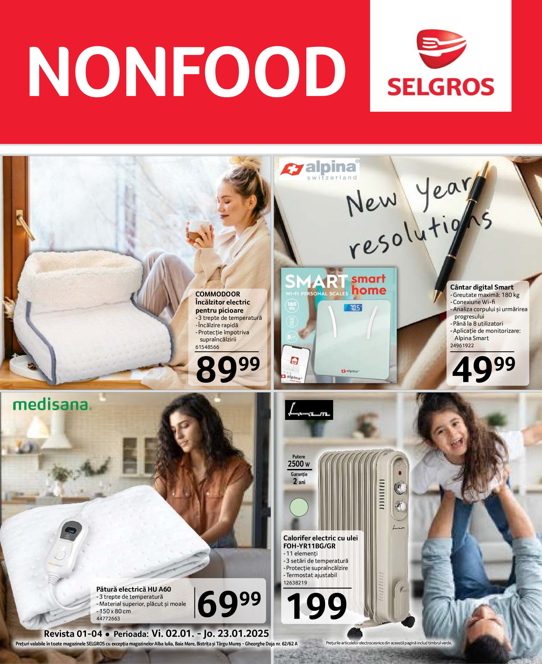 selgros - Catalog Selgros - Nonfood valabil din 02.01. - 23.01.