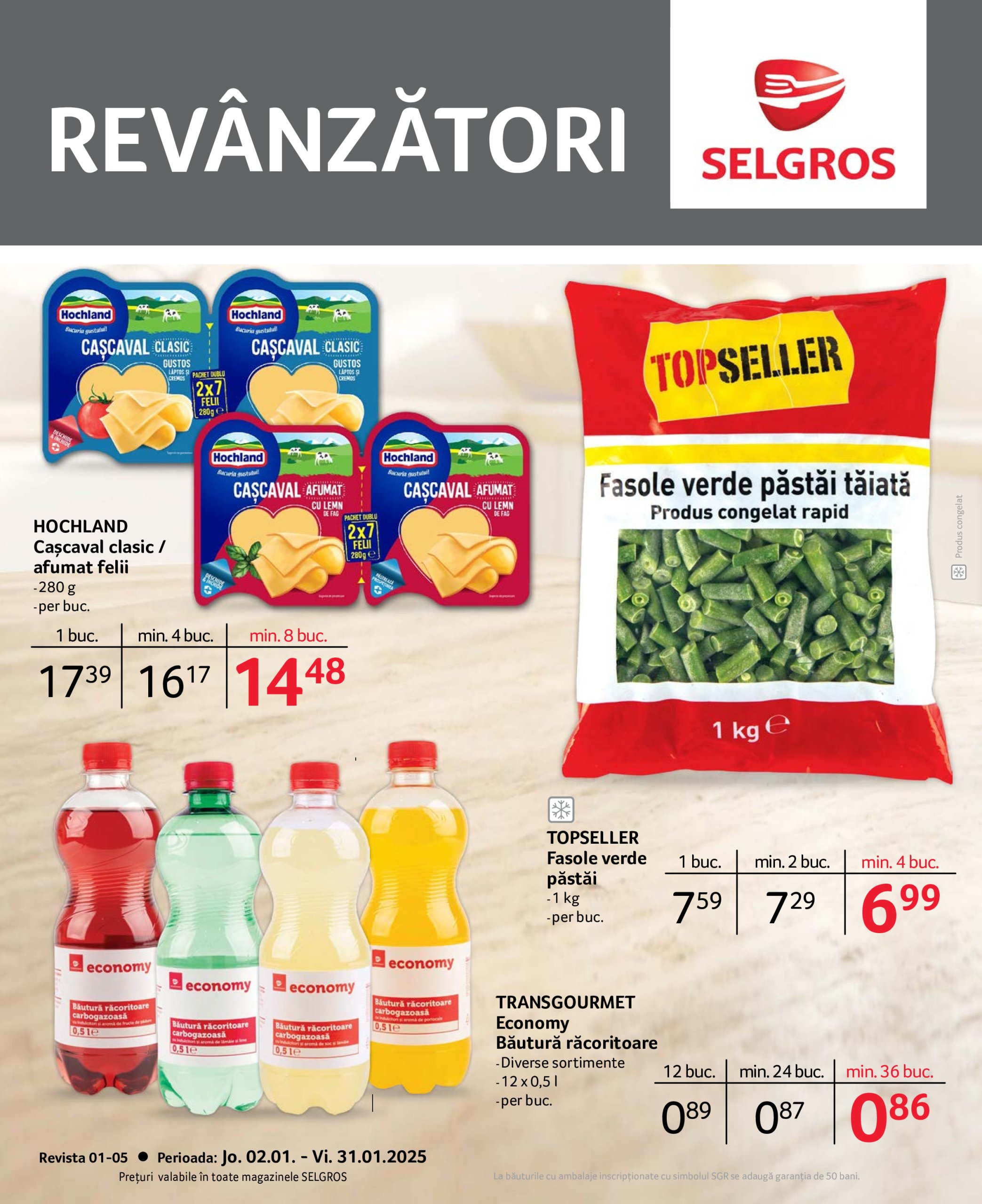 selgros - Catalog Selgros - Revanzatori valabil din 02.01. - 31.01.