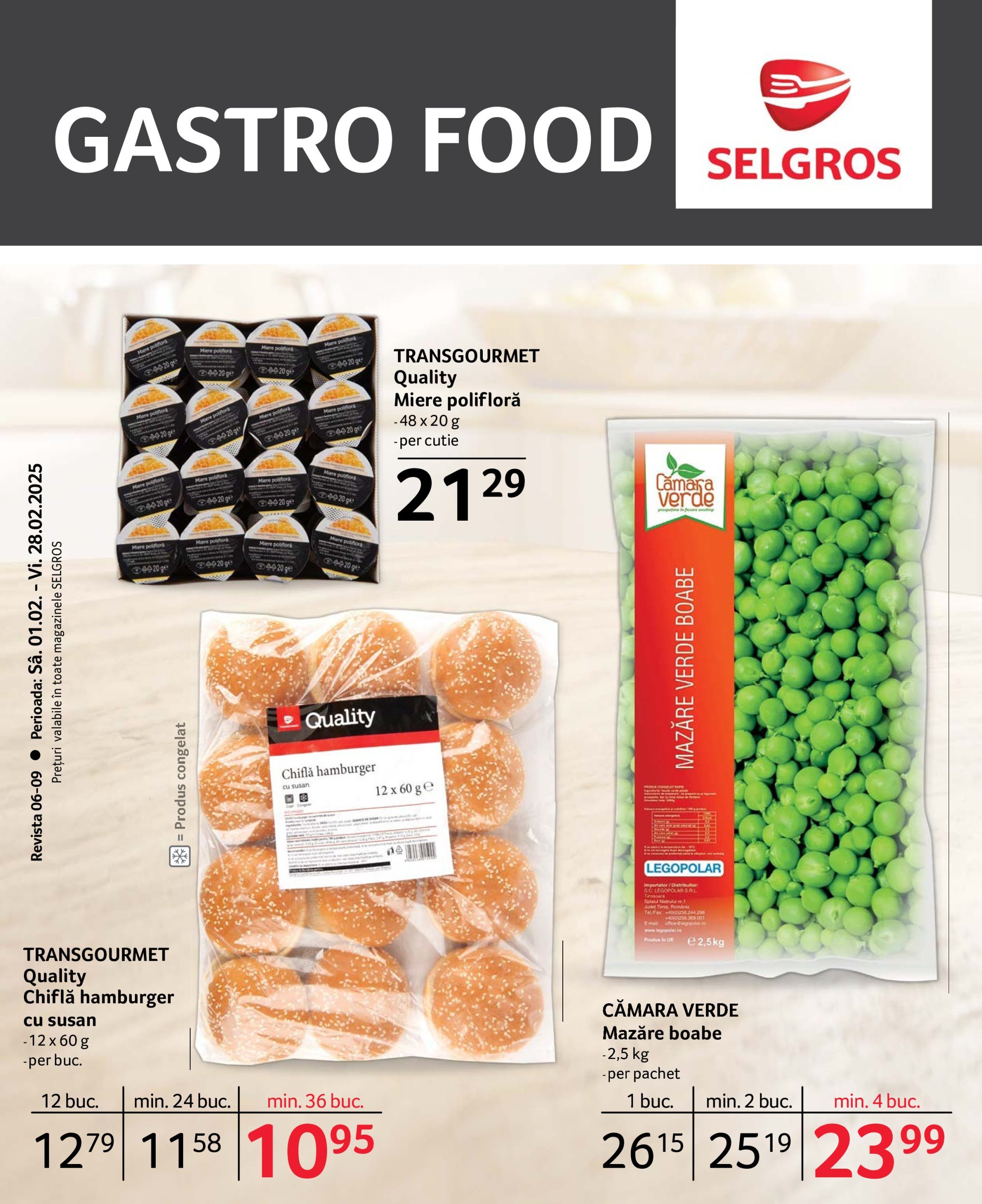 selgros - Catalog Selgros - Gastro Food valabil din 01.02. - 28.02.