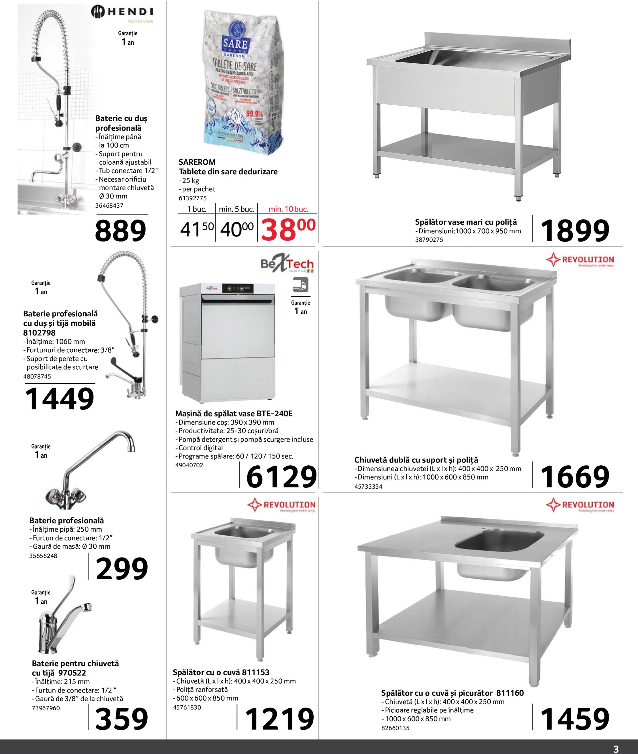 selgros - Catalog Selgros - Gastro Nonfood valabil din 01.02. - 15.03. - page: 3