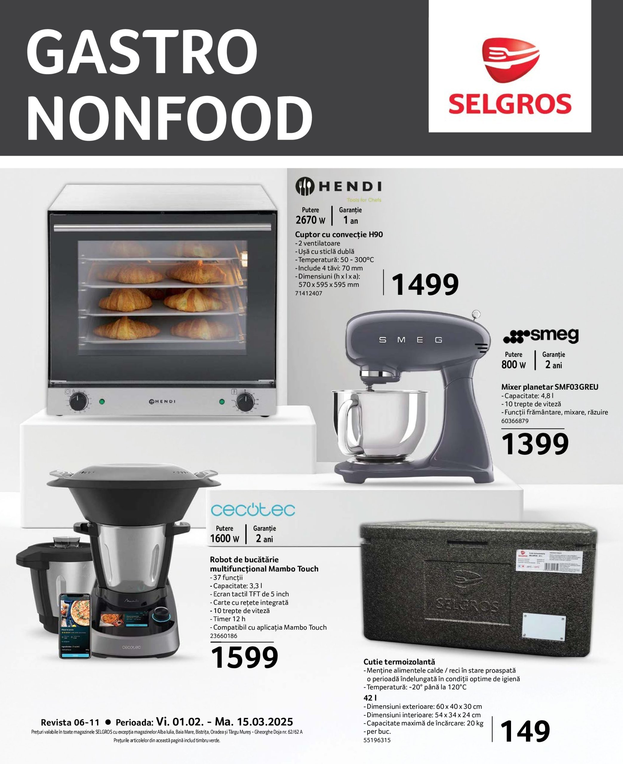 selgros - Catalog Selgros - Gastro Nonfood valabil din 01.02. - 15.03.