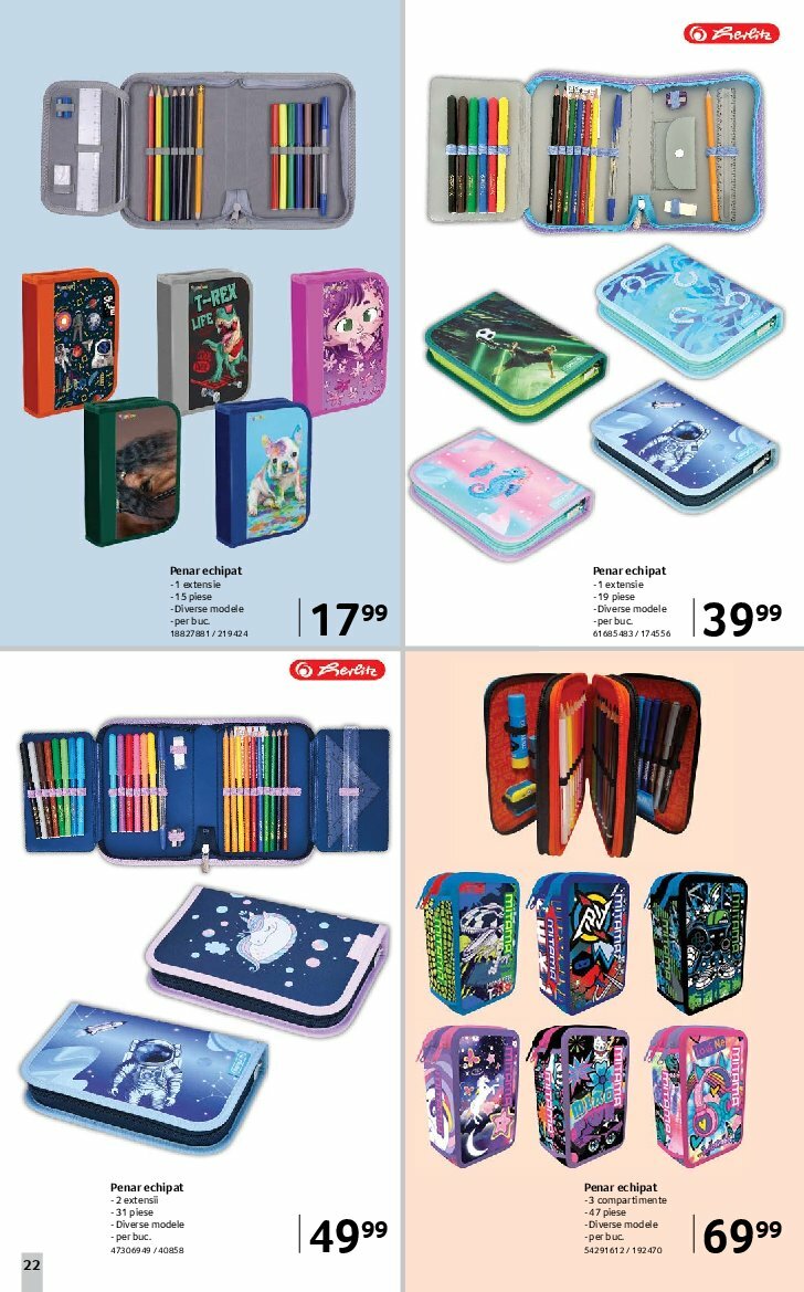 selgros - Catalog Selgros - Școala valabil din 08.08. până pe 21.09. - page: 22
