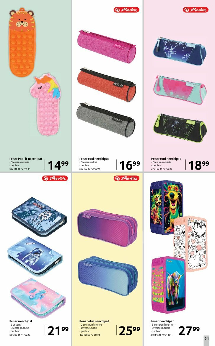 selgros - Catalog Selgros - Școala valabil din 08.08. până pe 21.09. - page: 21